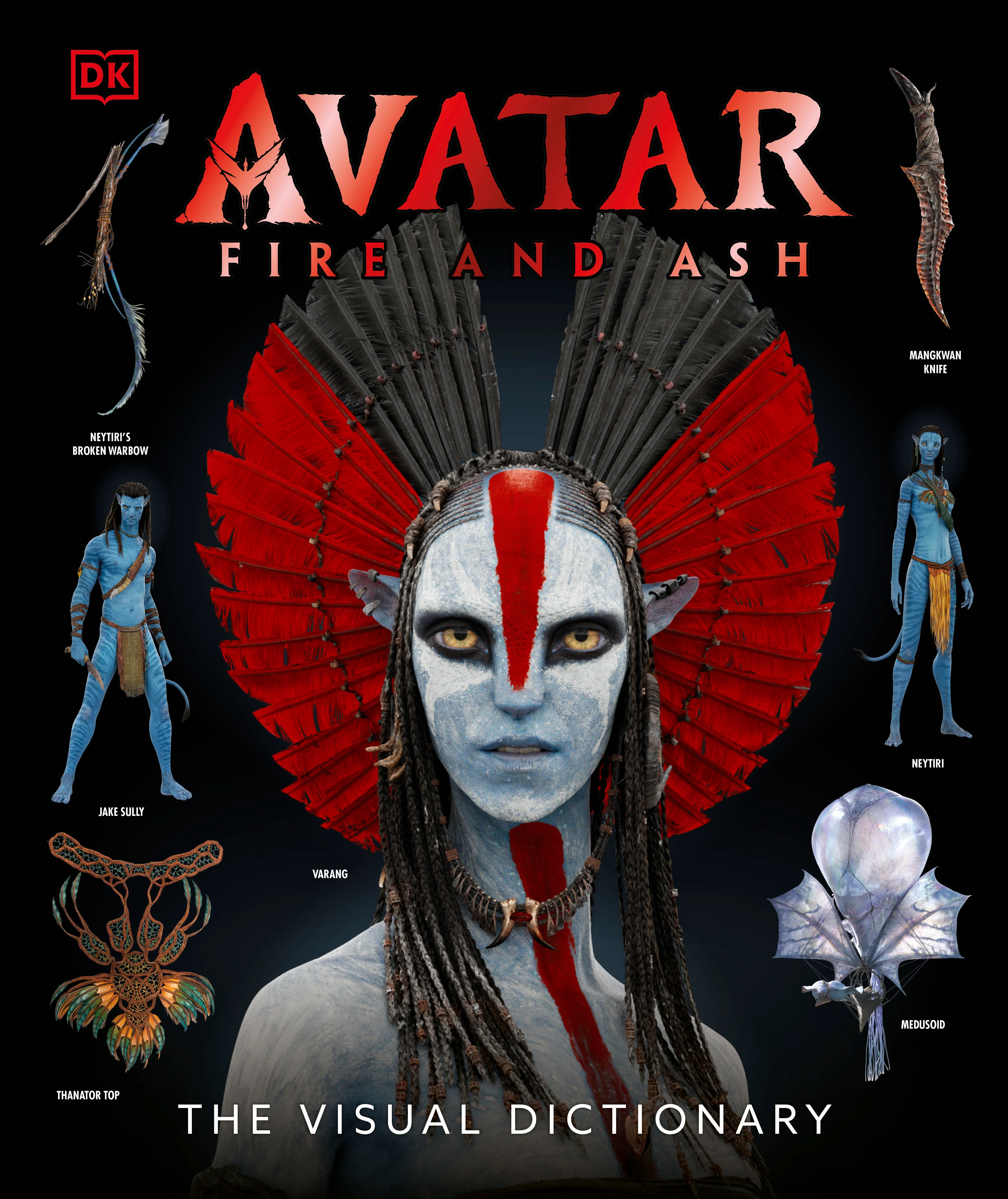 Avatar Fire And Ash The Visual Dictionary Hc (12/19/2025) Dk