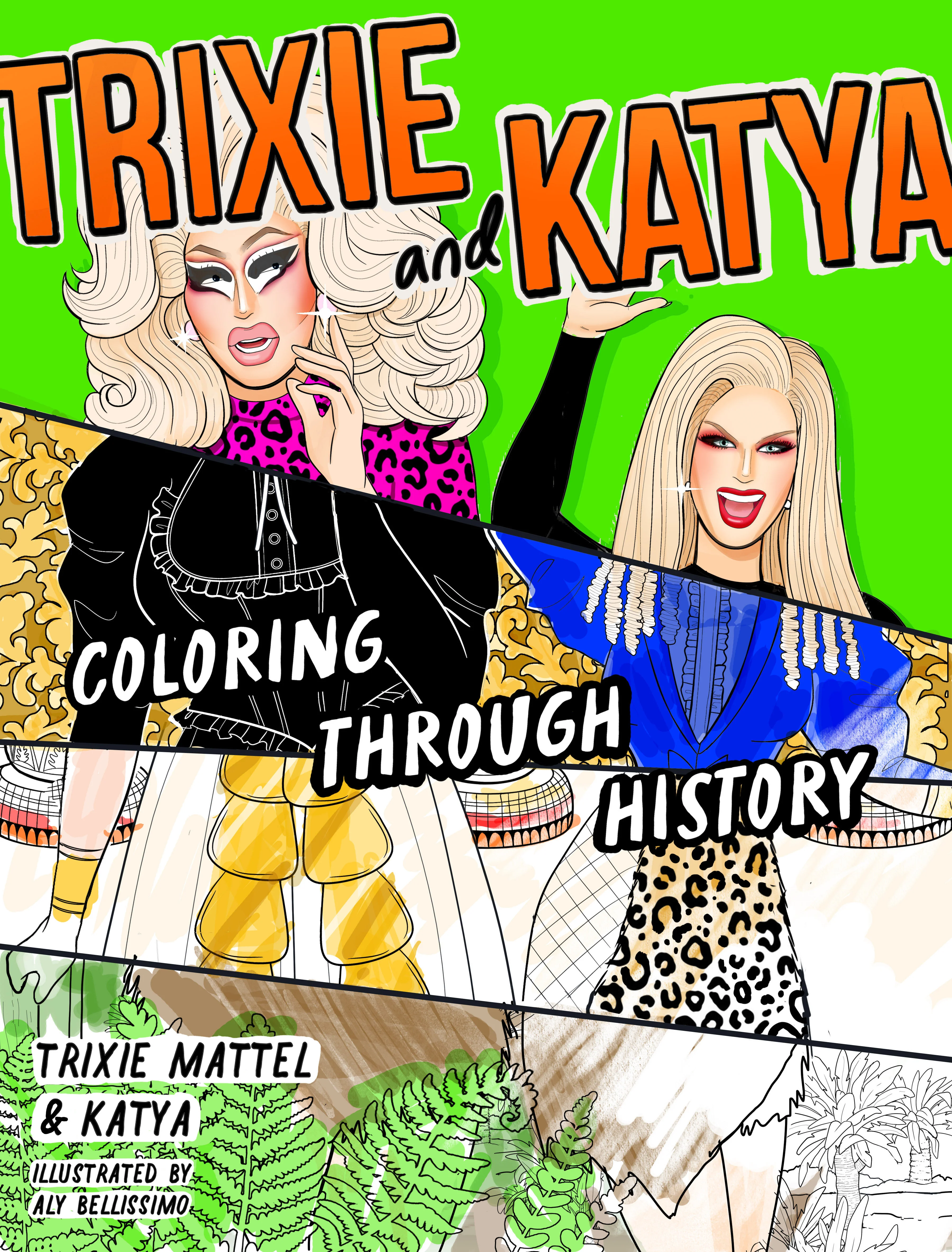 Trixie And Katya Coloring Through History Tp (06/02/2026) Penguin Publishing Group