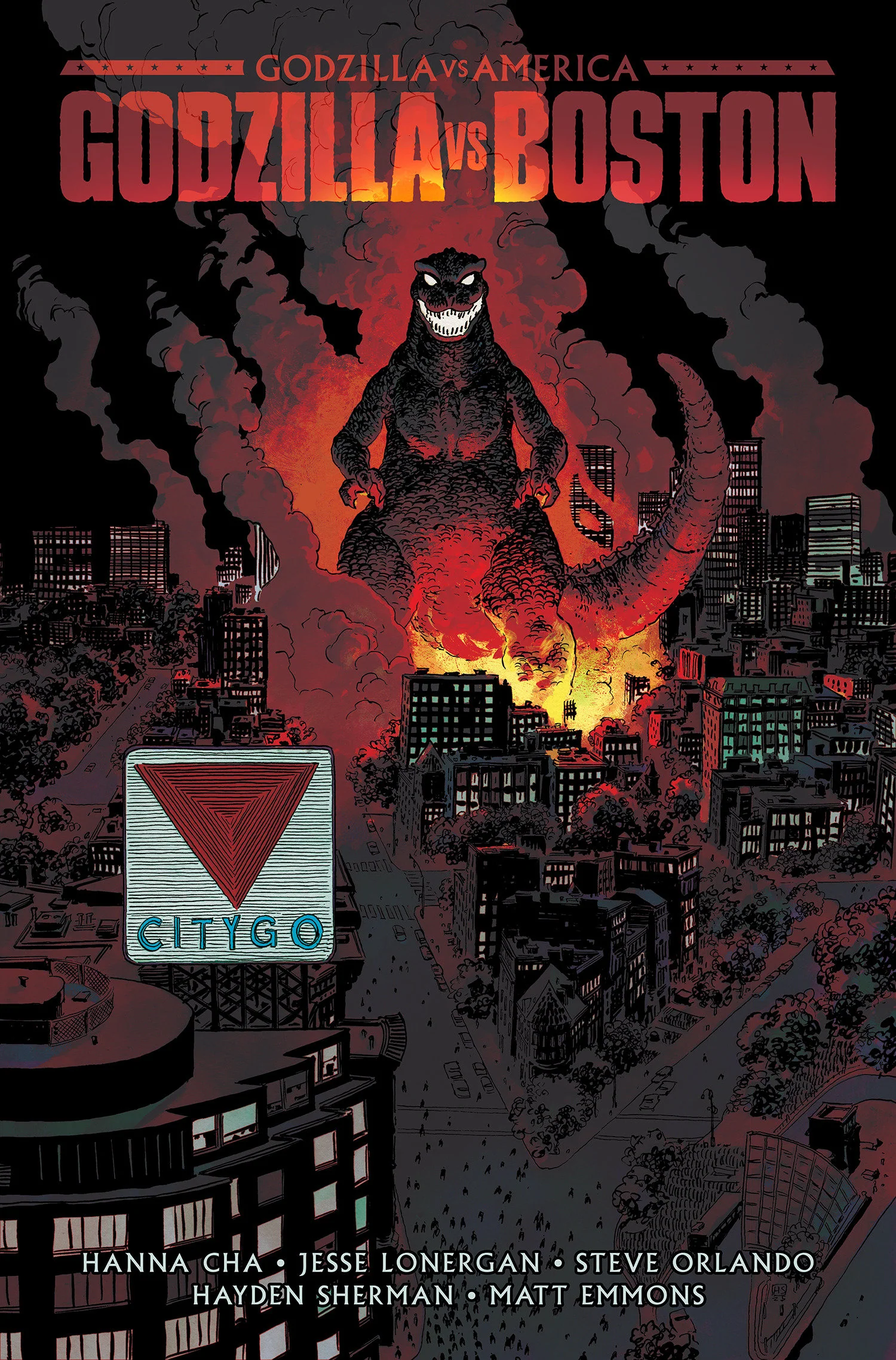 Godzilla Vs. America: Boston Hc (02/02/2026) Idw Publishing