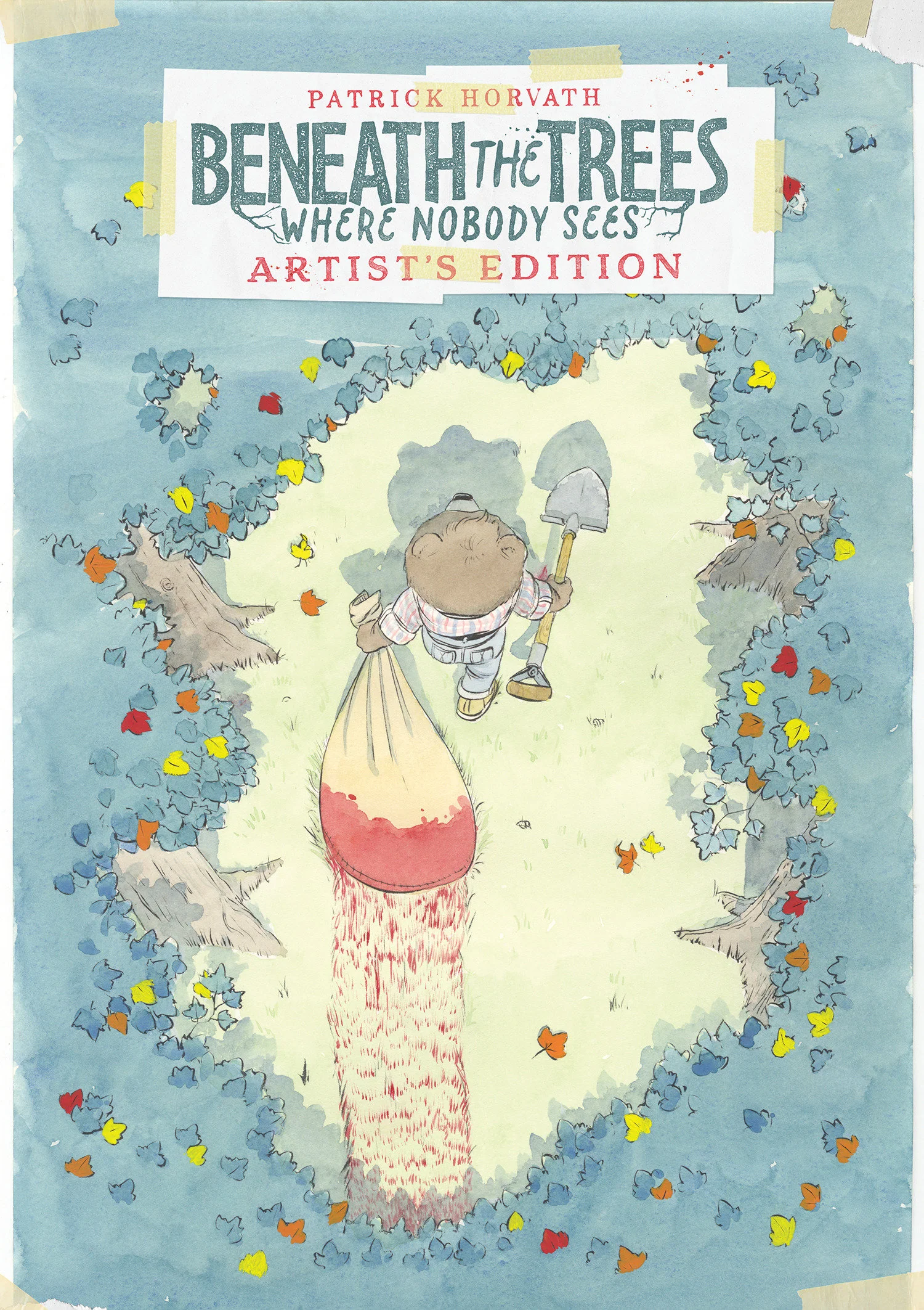 Beneath The Trees Where Nobody Sees Artist'S Edition Hc (07/28/2026) Idw Publishing