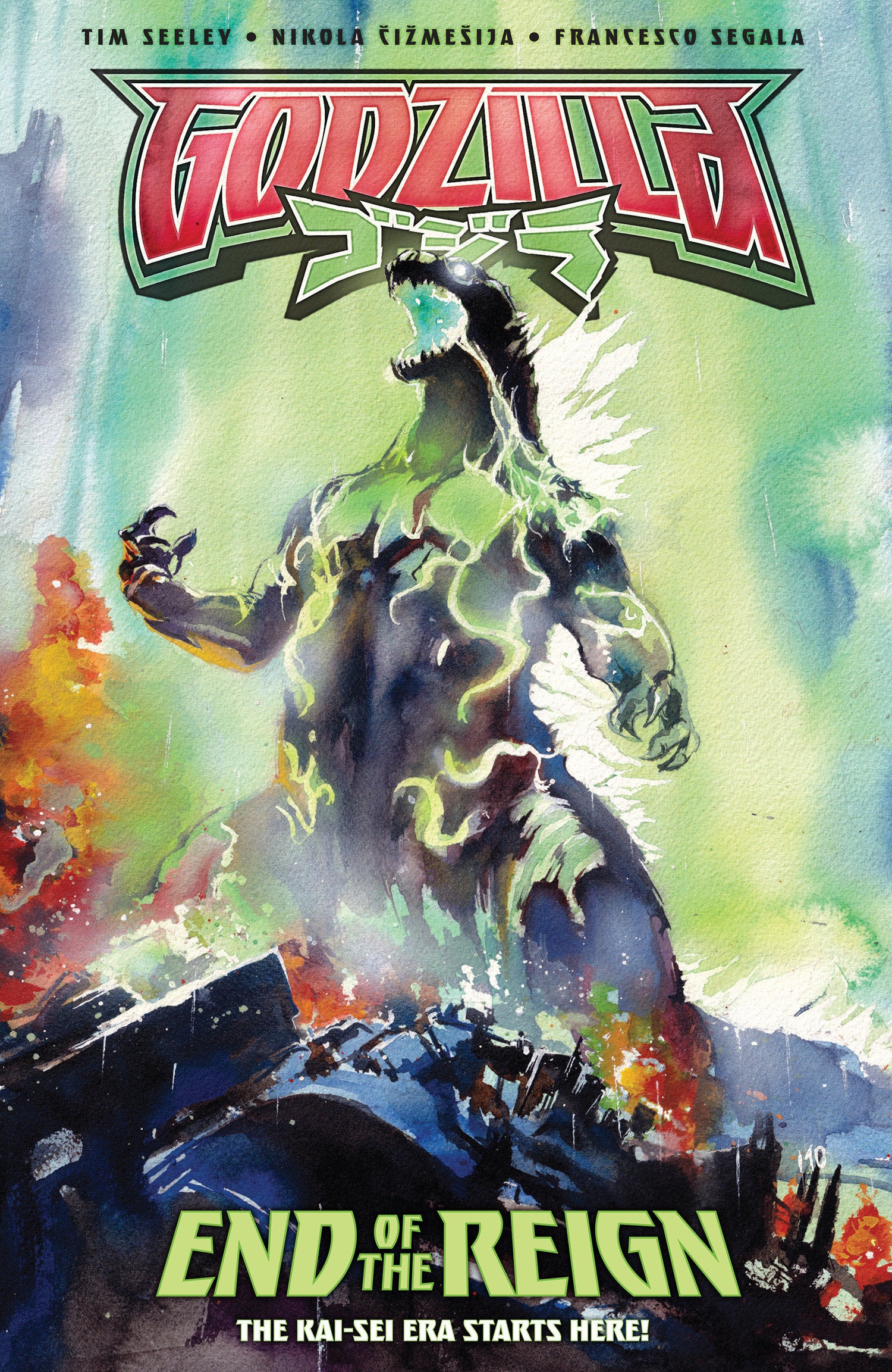 Godzilla [Kai-Sei Era]: End Of The Reign Tp (06/23/2026) Idw Publishing
