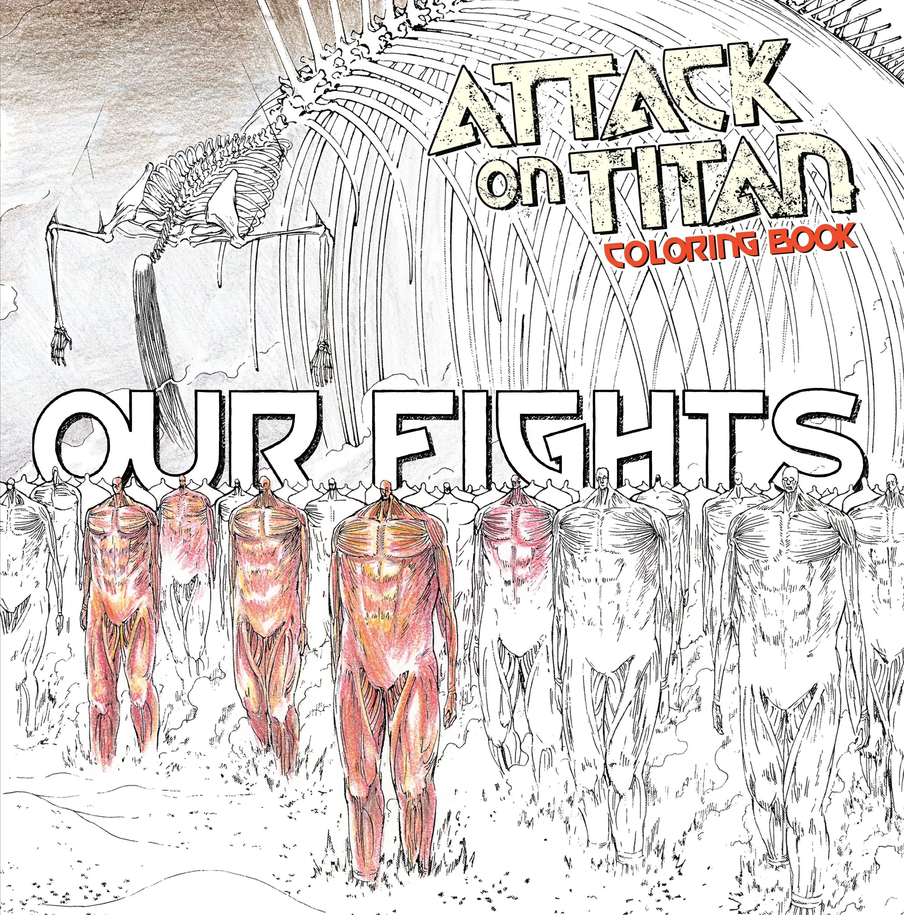 Attack On Titan Coloring Book 2 Our Fights Cl (12/16/2025) Kodansha Comics
