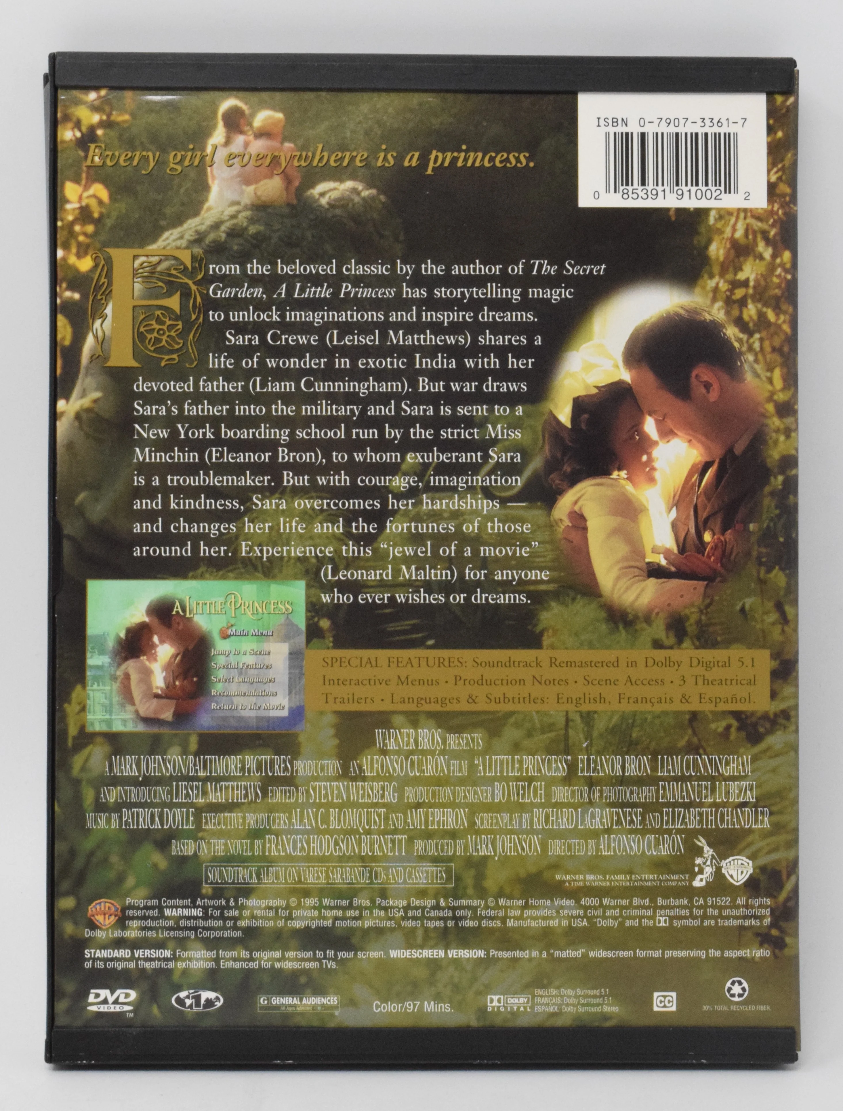 A Little Princess DVD - Image 2
