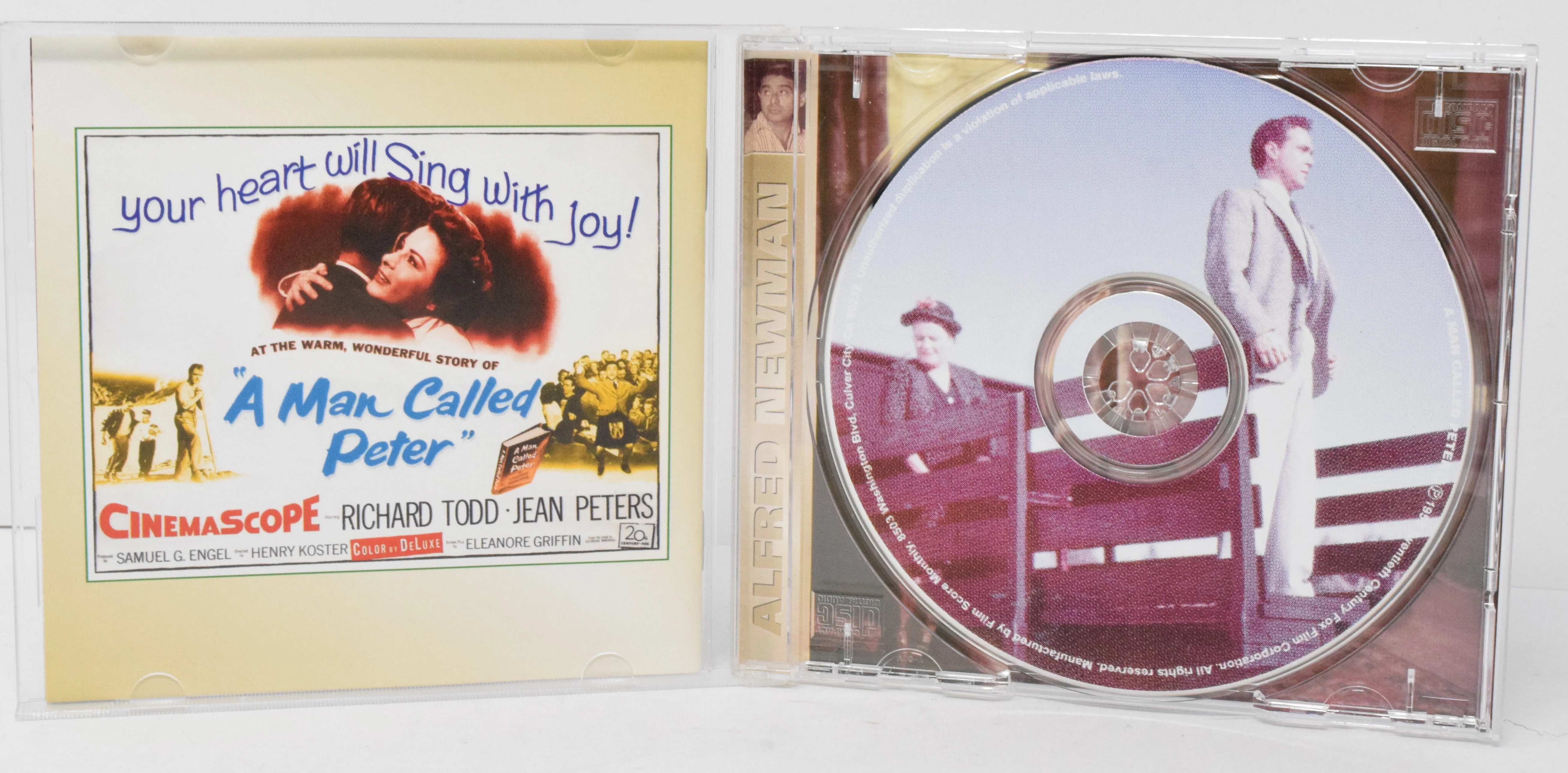 A Man Called Peter Soundtrack CD Alfred Newman FSM Golden Age LTD 3000 - Image 3