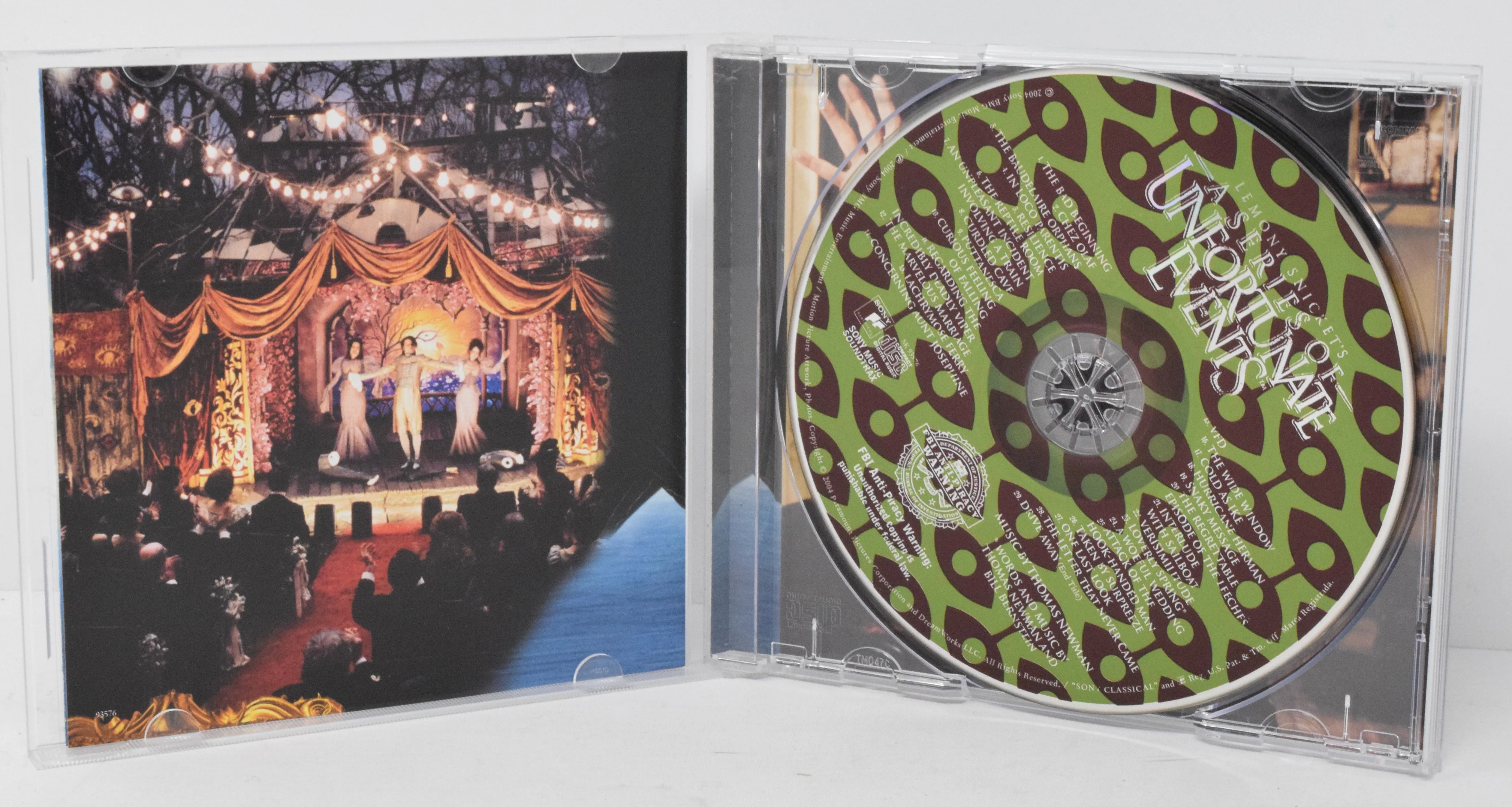 A Series Of Unfortunate Events Soundtrack CD Thomas Newman Sony - Image 3