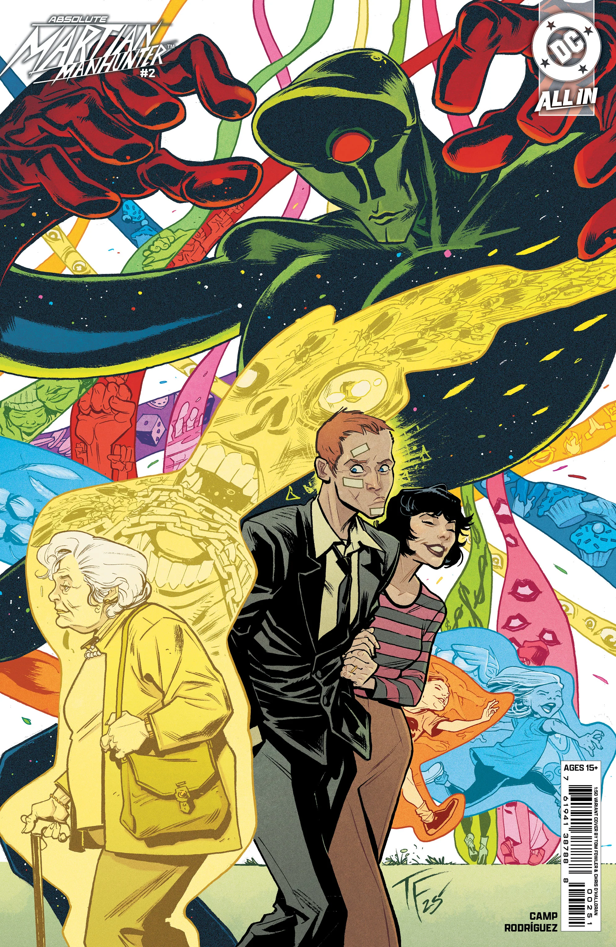 Absolute Martian Manhunter #2 (Of 6) A1 Cover Set Of 6 1:25 1:50 (04/23/2025) Dc - Image 7