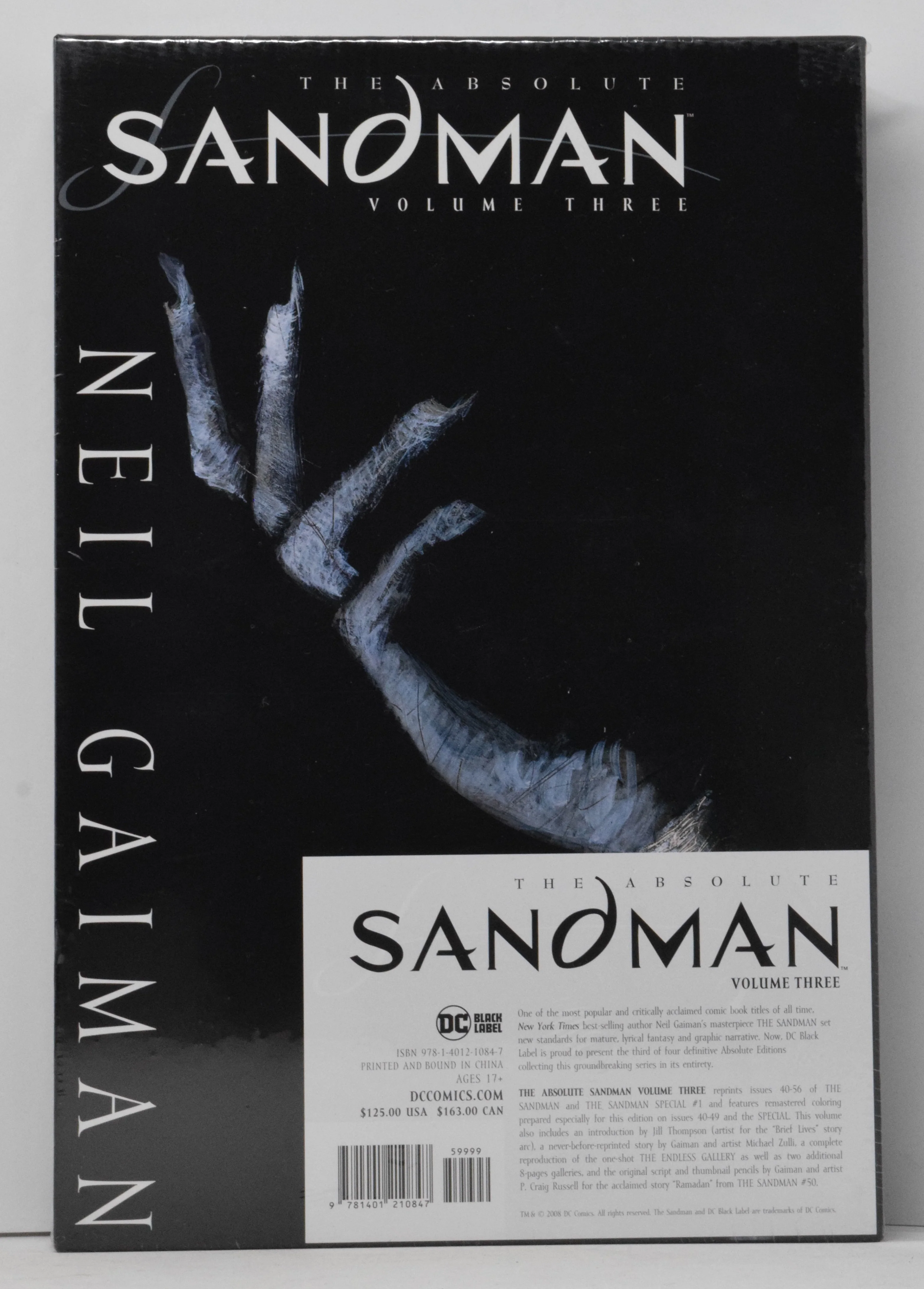 Absolute Sandman Vol 3 HC DC 2008 1st Print Neil Gaiman New Sealed - Image 2