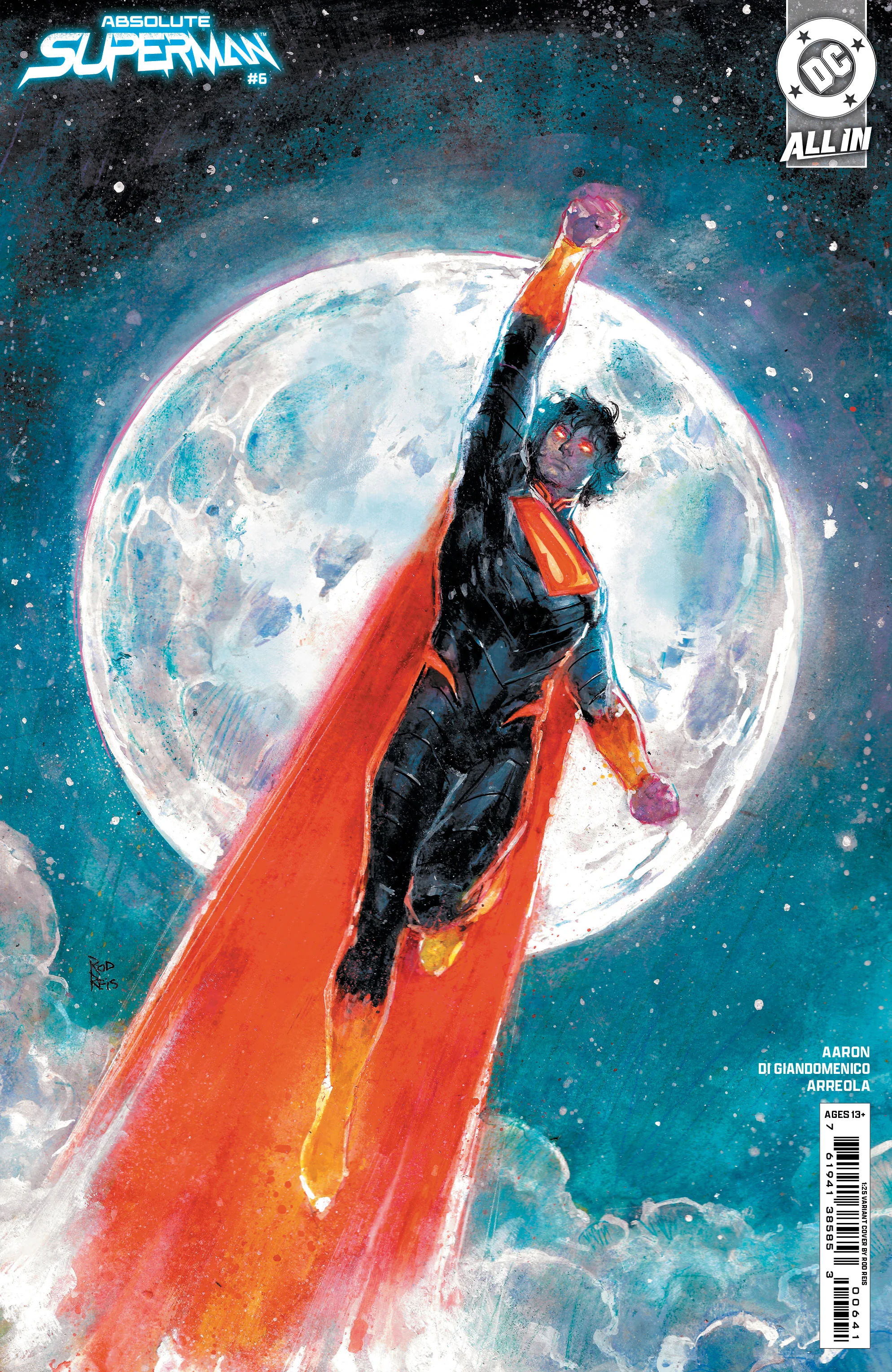 Absolute Superman #6 A1 Cover Set Of 5 1:25 1:50 (04/02/2025) Dc - Image 5