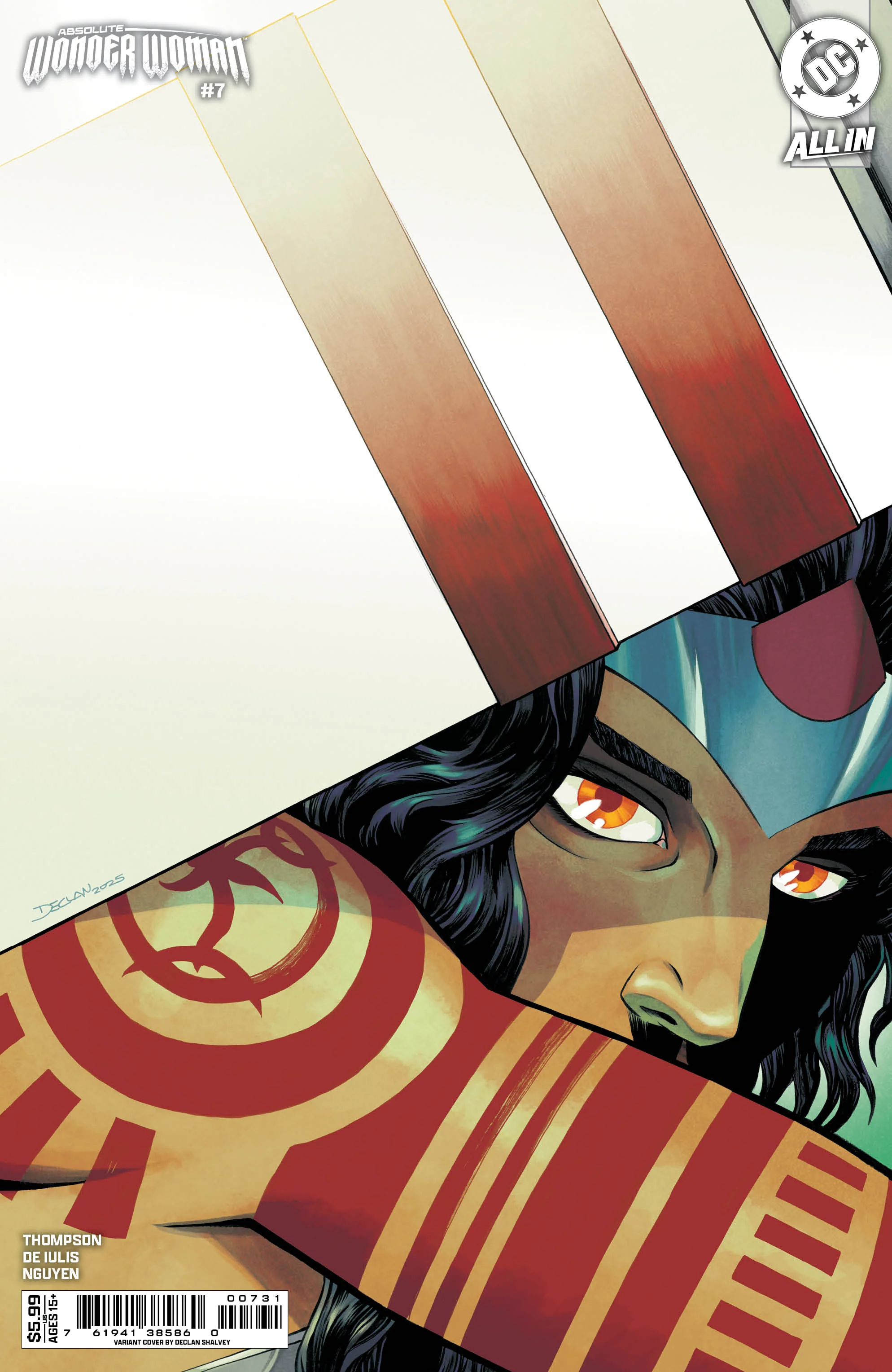 Absolute Wonder Woman #7 A1 Cover Set Of 5 1:25 1:50 (04/23/2025) Dc - Image 4