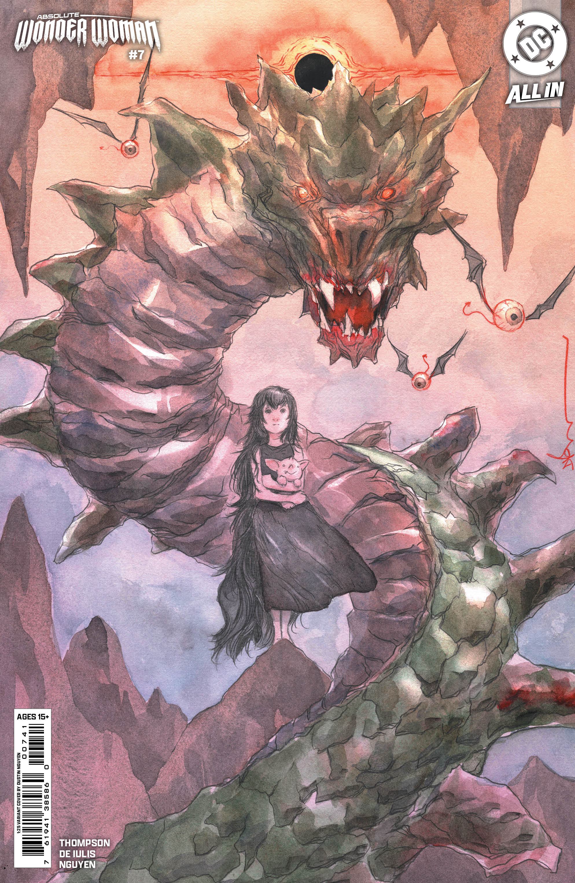 Absolute Wonder Woman #7 A1 Cover Set Of 5 1:25 1:50 (04/23/2025) Dc - Image 5