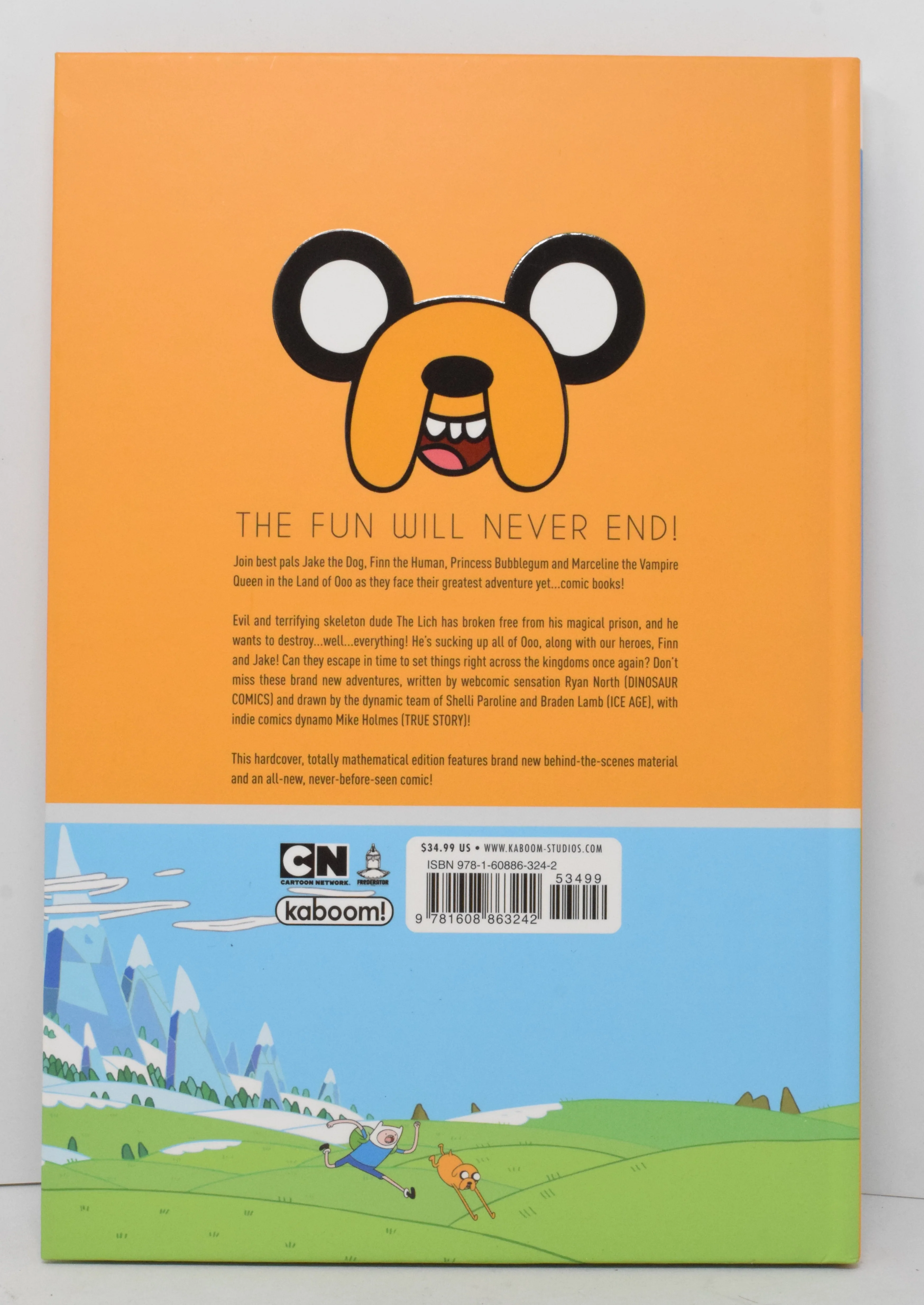 Adventure Time Mathematical Ed Vol 1 HC Boom 2013 NM Ryan North - Image 2