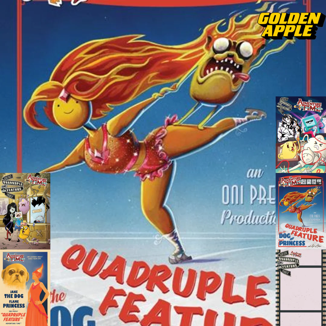 Adventure Time Quadruple Feature #1 (Of 4) A1 Cover Set Of 5 1:10 1:20 (07/01/2026) Oni