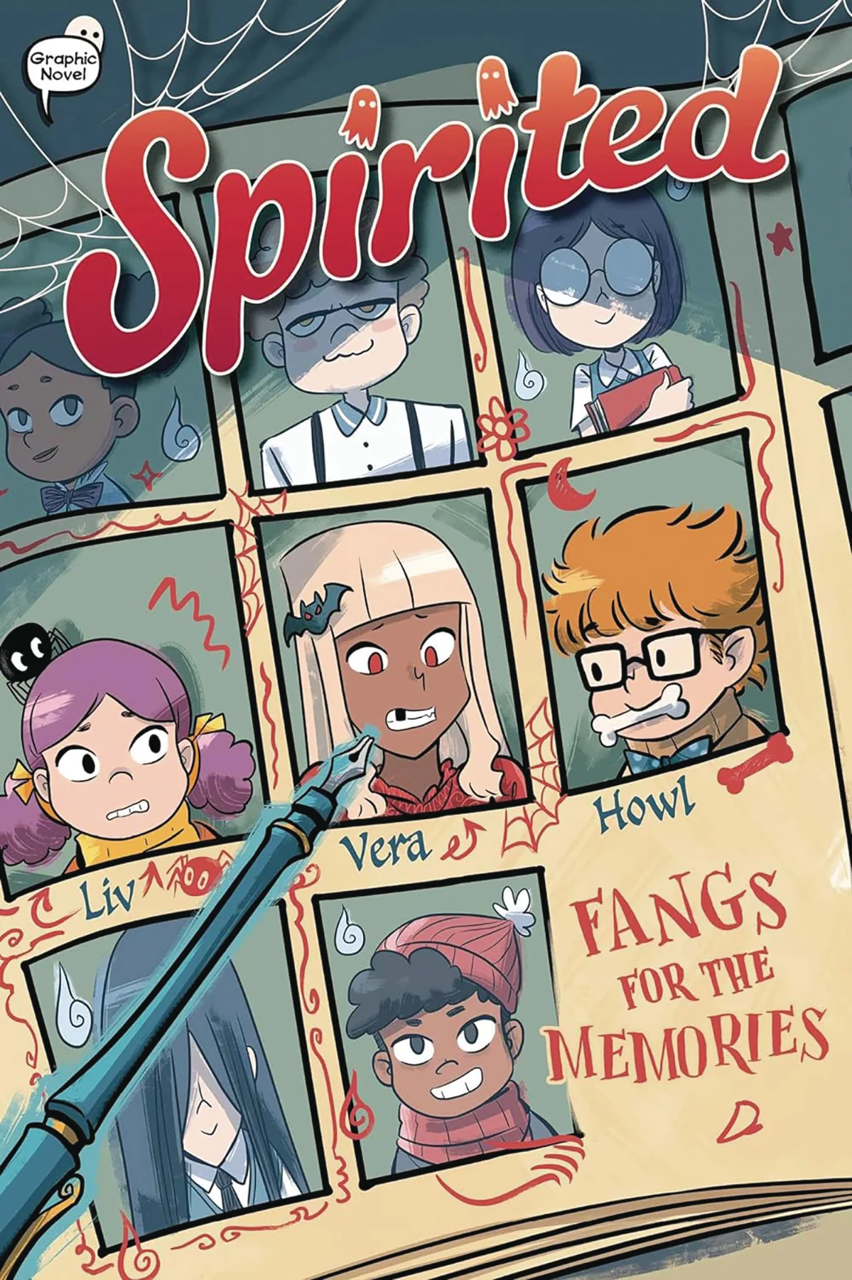 SPIRITED HC GN VOL 04 FANGS FOR MEMORIES (10/16/2024) LITTLE SIMON