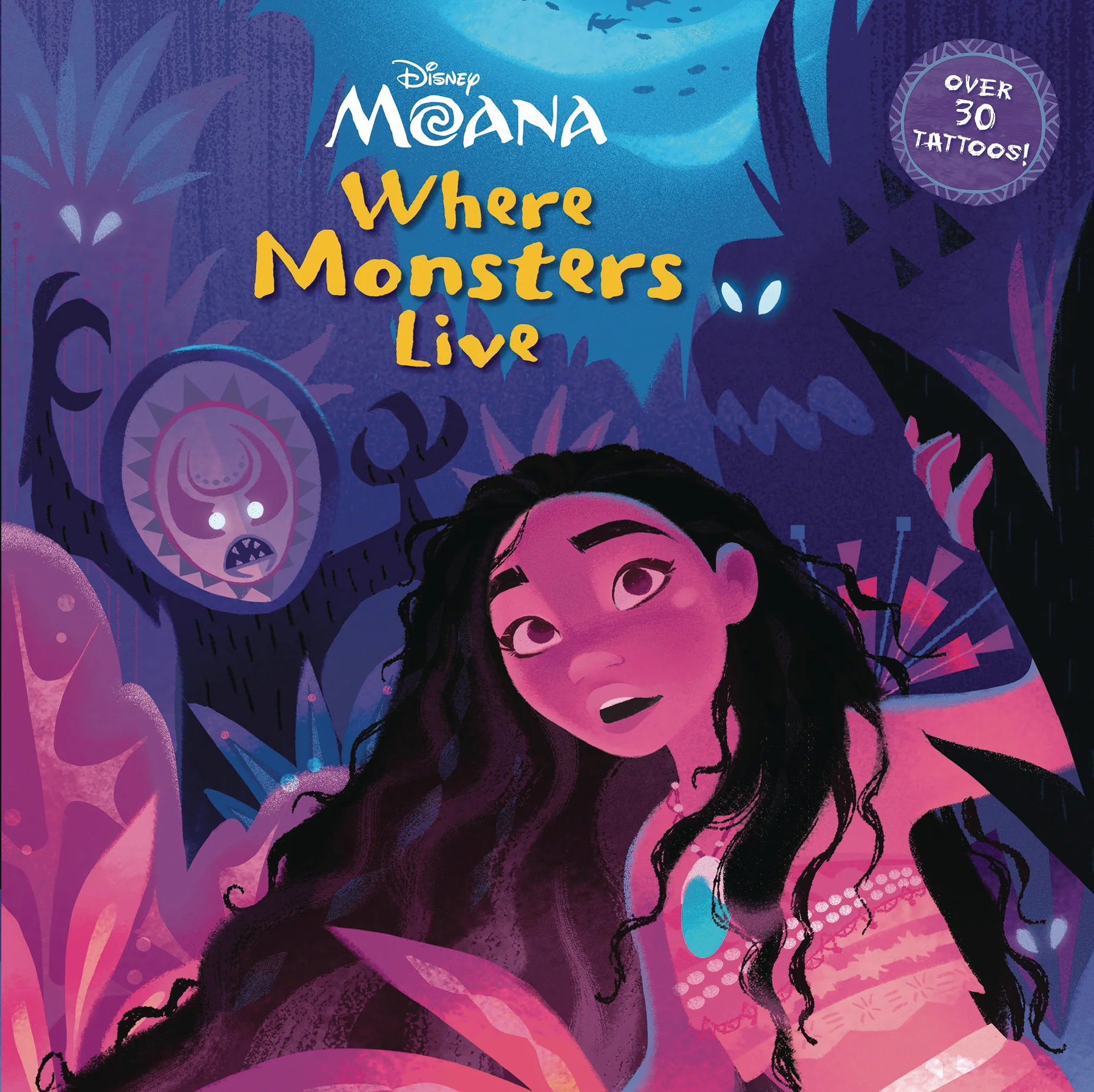MOANA WHERE MONSTERS LIVE SC (10/16/2024) RANDOM HOUSE/DISNEY
