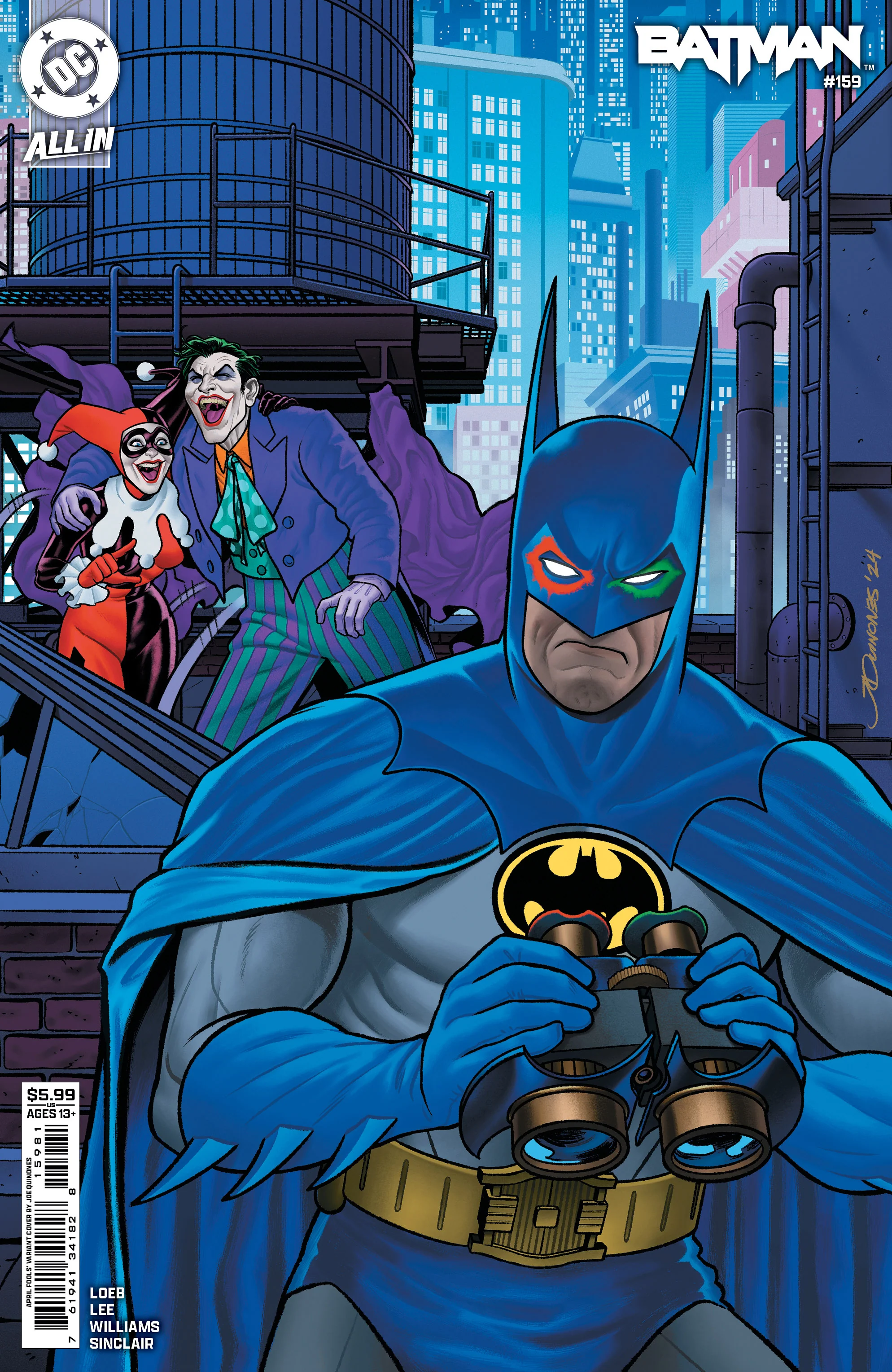 Batman #159 A1 Cover Set Of 9 1:25 1:50 1:100 (04/23/2025) Dc - Image 10