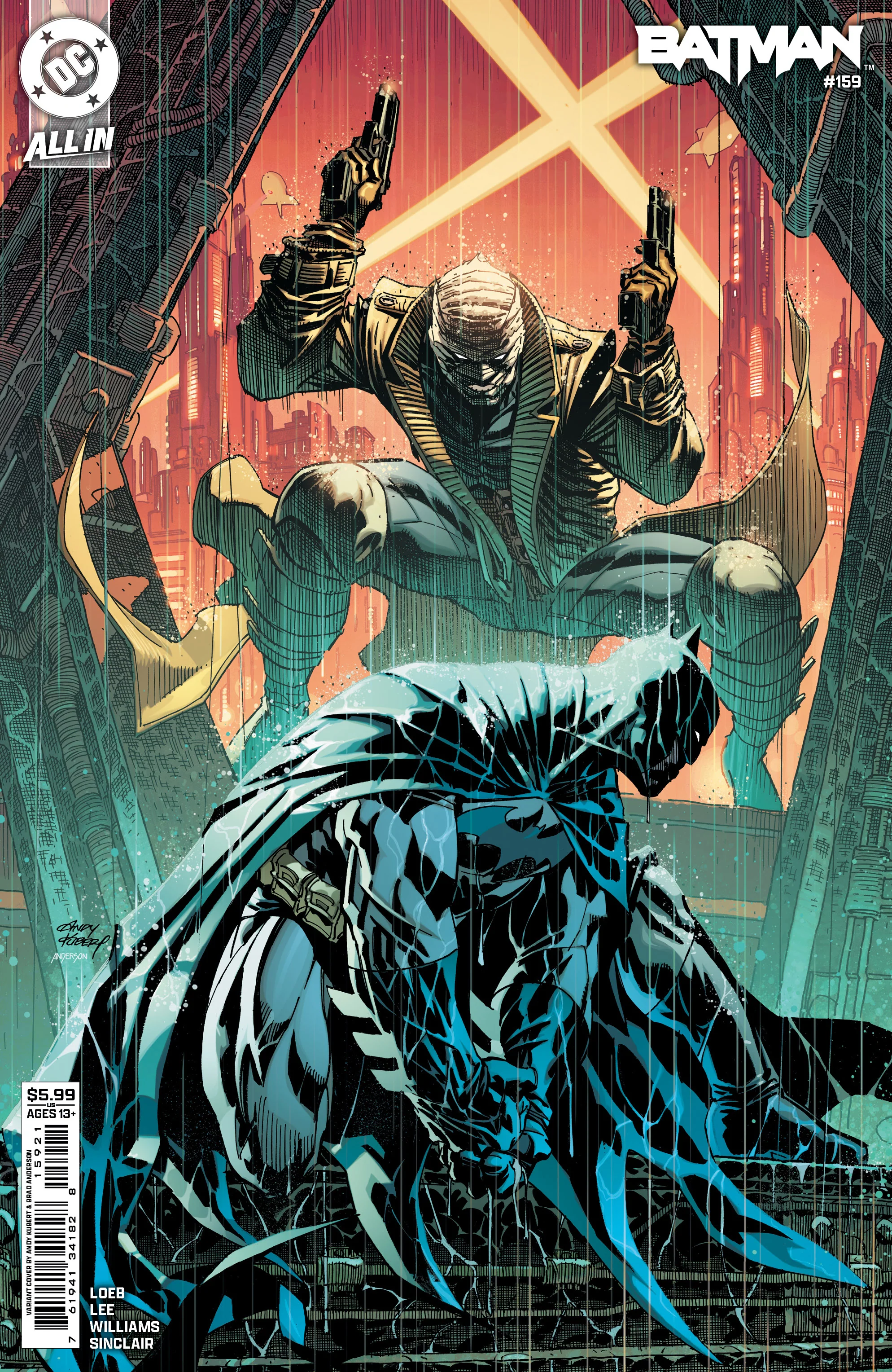 Batman #159 A1 Cover Set Of 9 1:25 1:50 1:100 (04/23/2025) Dc - Image 7