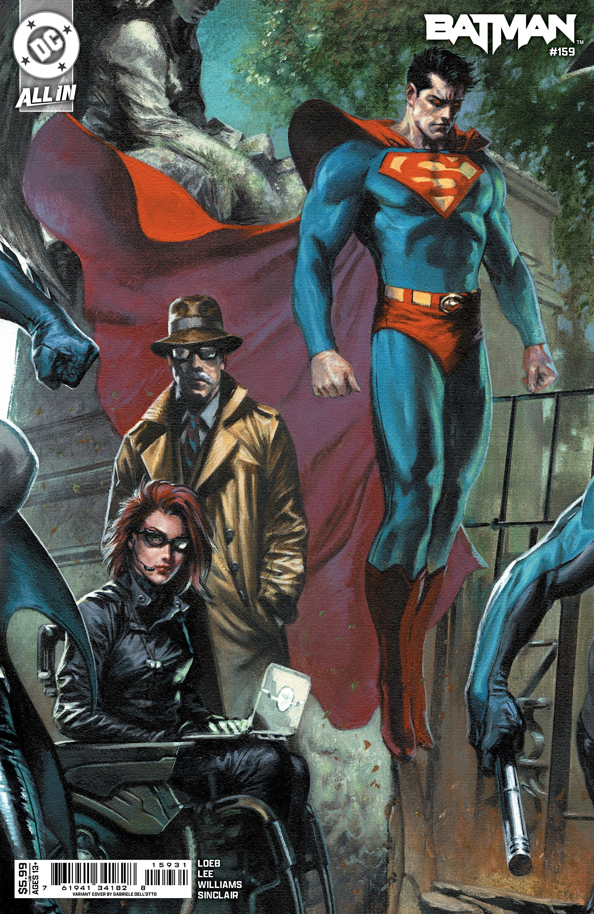 Batman #159 A1 Cover Set Of 9 1:25 1:50 1:100 (04/23/2025) Dc - Image 8