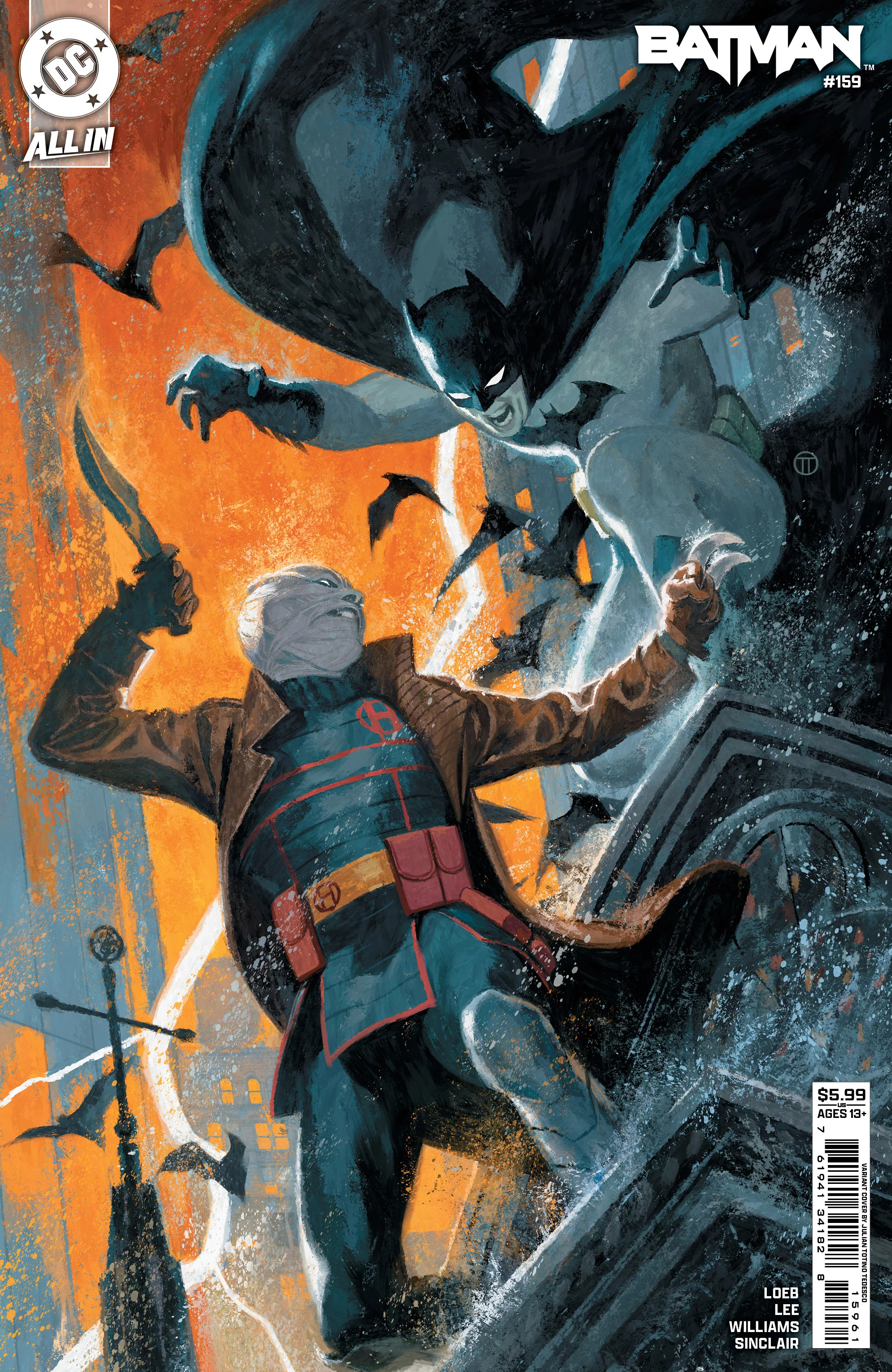 Batman #159 A1 Cover Set Of 9 1:25 1:50 1:100 (04/23/2025) Dc - Image 9