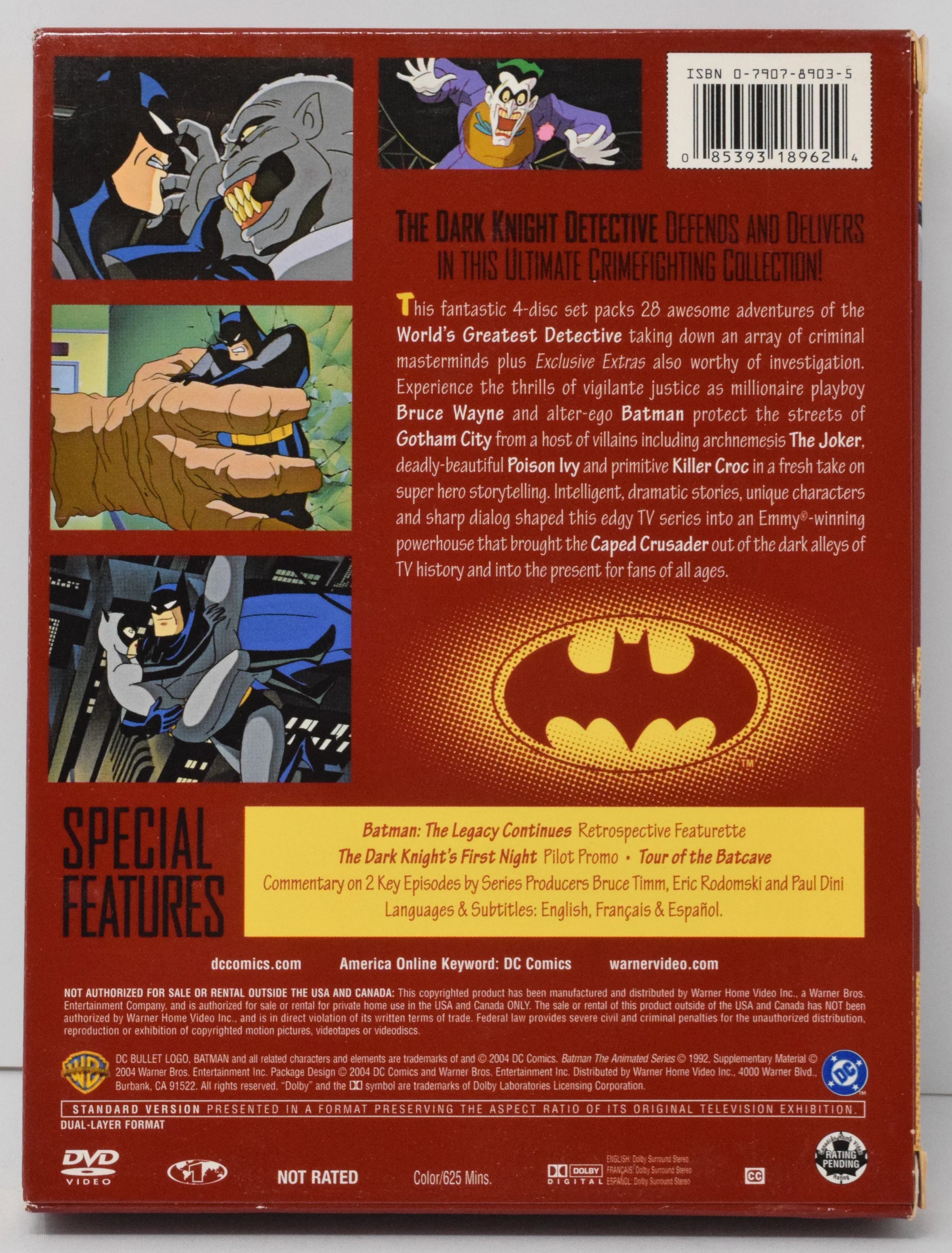 Batman DVD DC Comics Classic Collection Volume One - Image 2