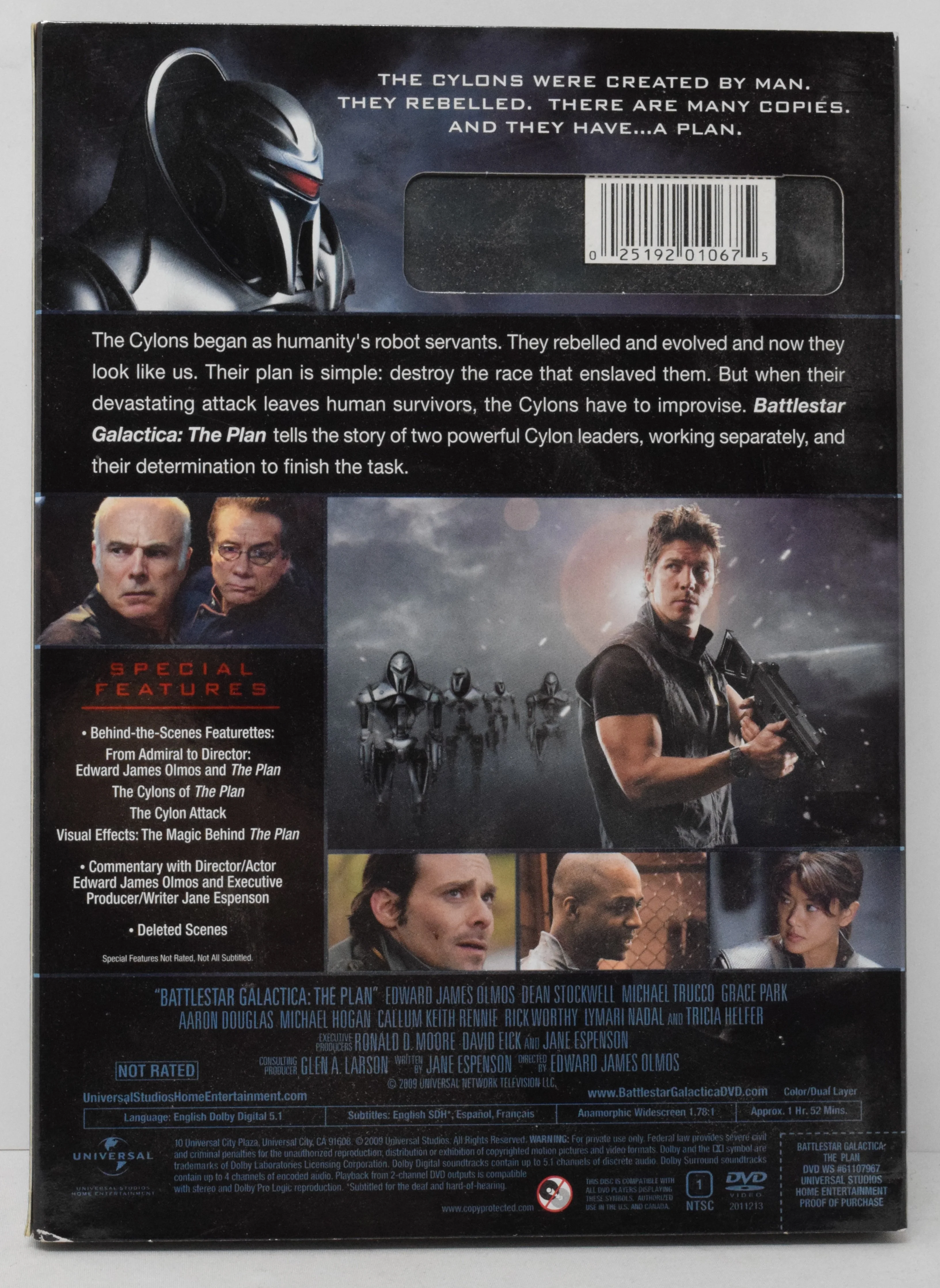 Battlestar Galactica The Plan DVD - Image 2