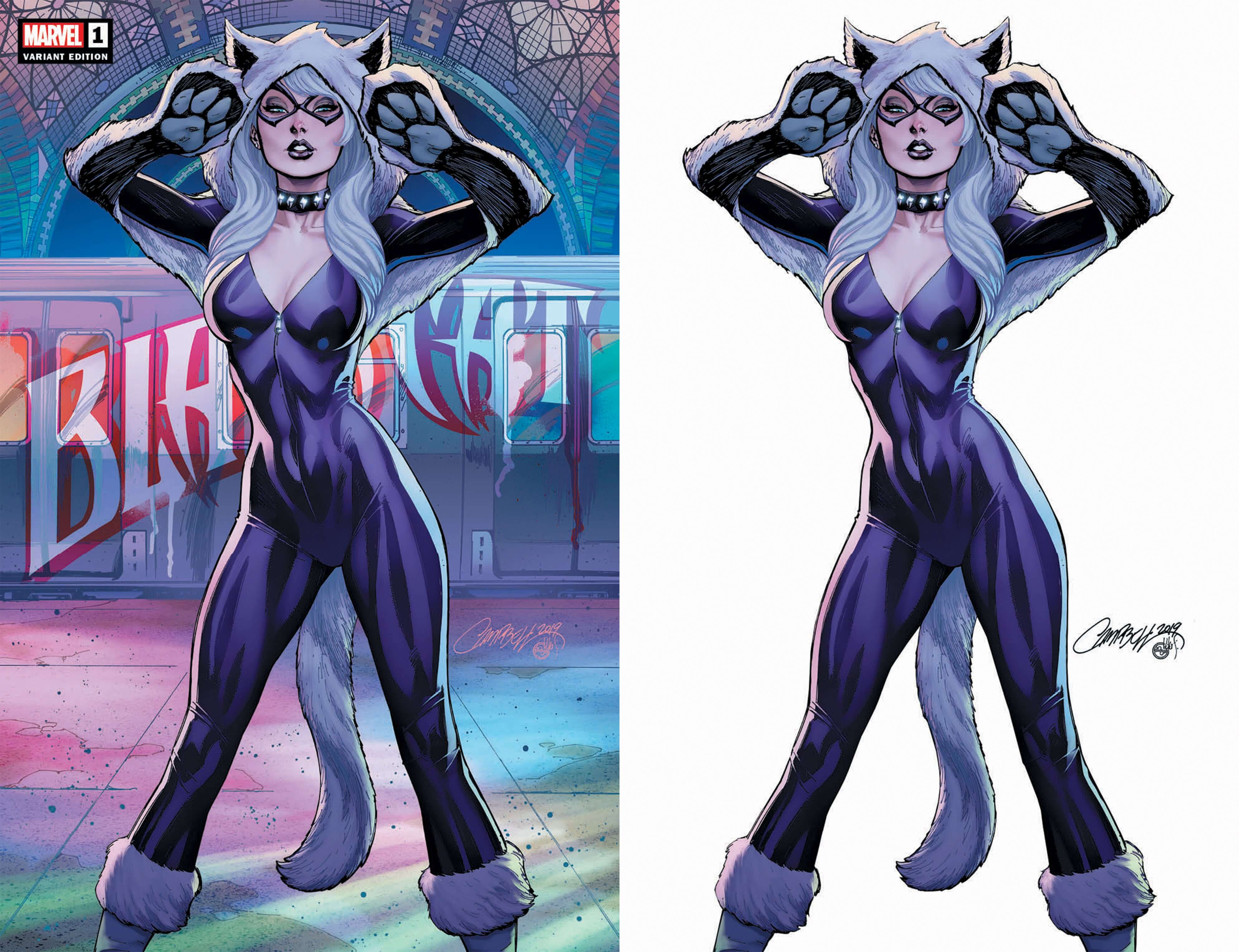 BLACK CAT #1 J Scott Campbell Variant Amazing Spider-Man 1 194 Trade + Virgin Set Options (06/05/2019) MARVEL - Image 6