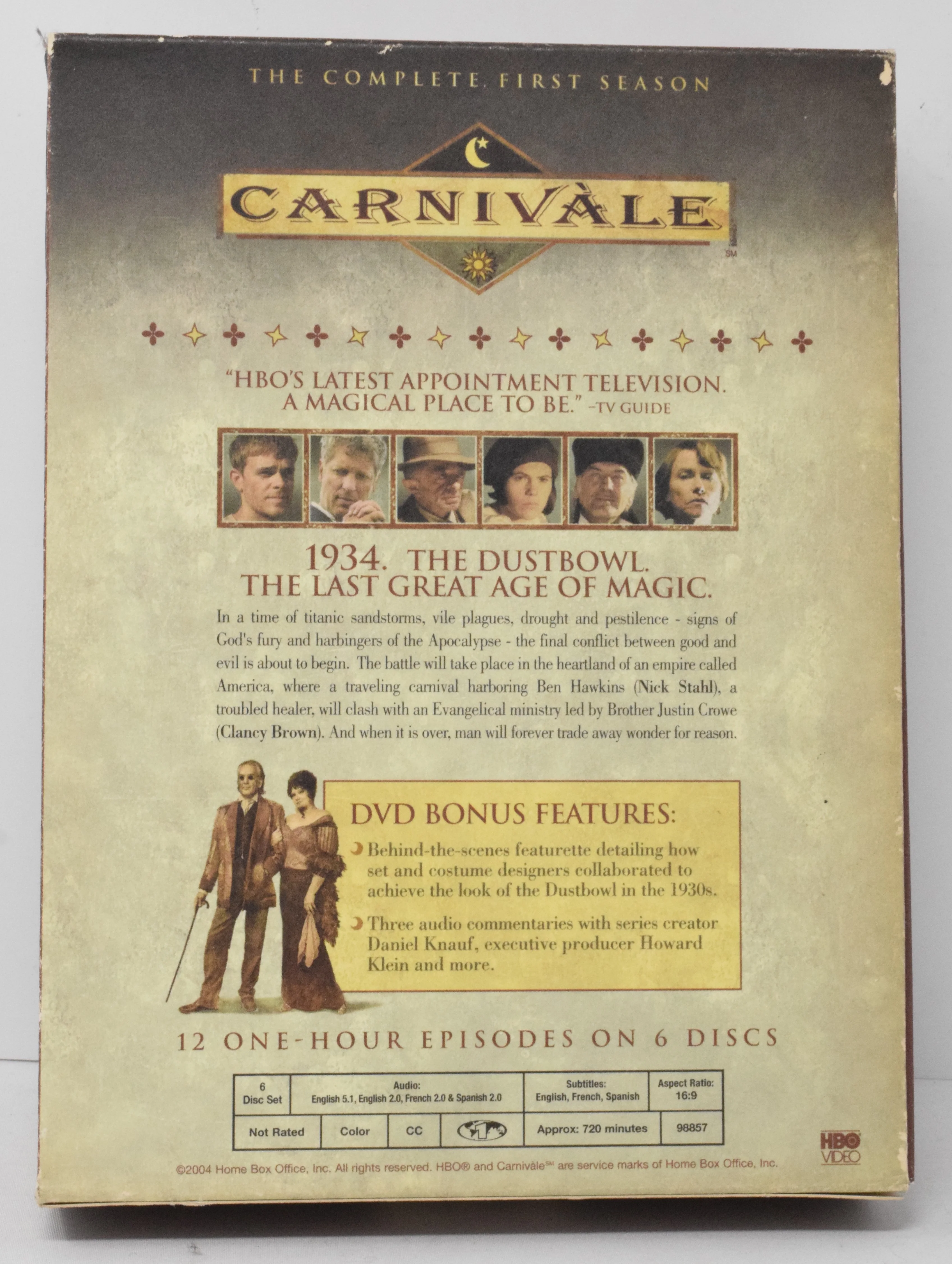 Carnivale The Complete First Season DVD Set - Image 2