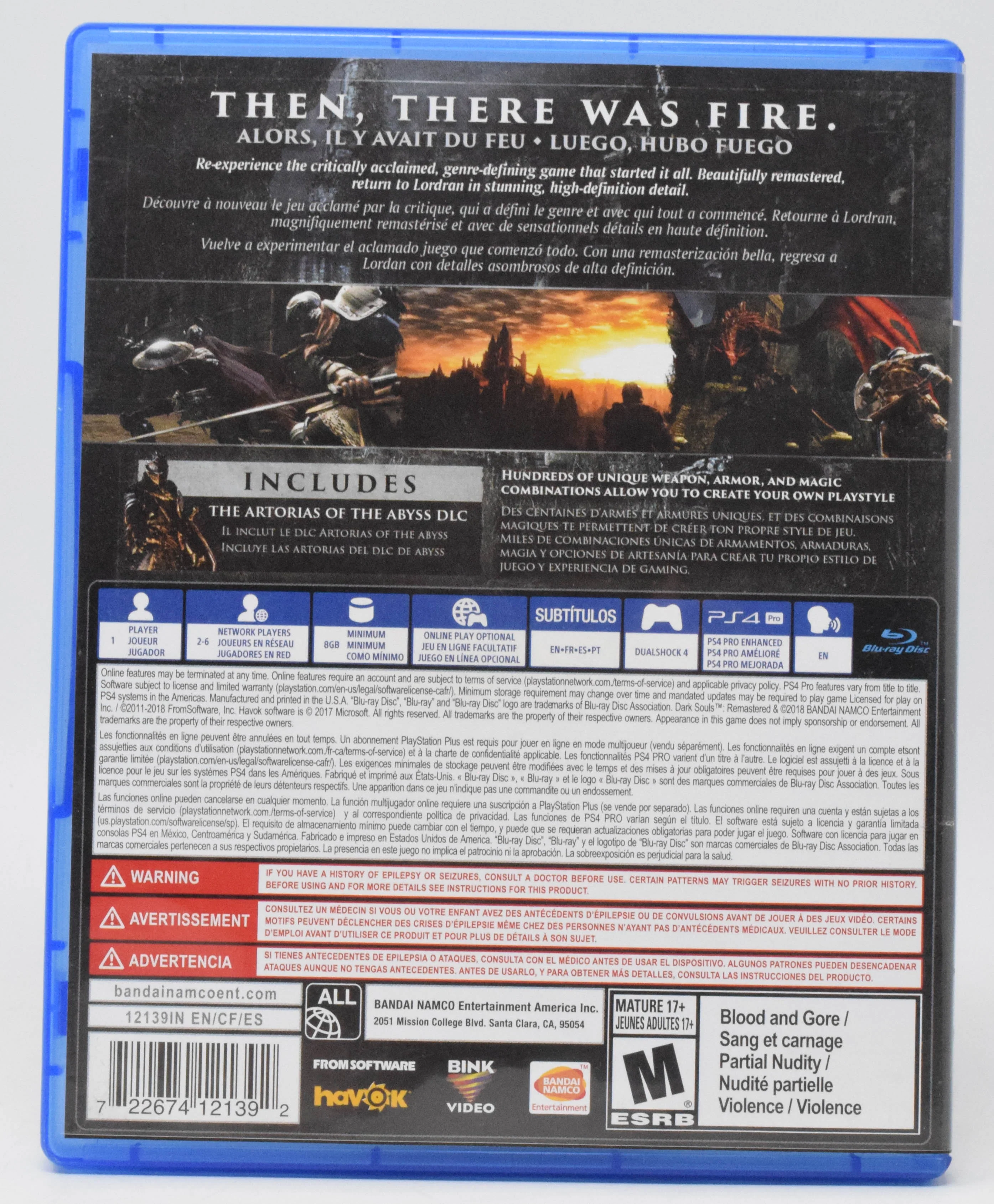 Dark Souls Remastered PS4 Playstation 4 Game - Image 2