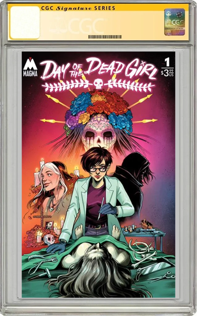 Day Of The Dead Girl #1 A Belen Culebras SIGNED AJ Mendez (10/09/2024) Magma - Image 2