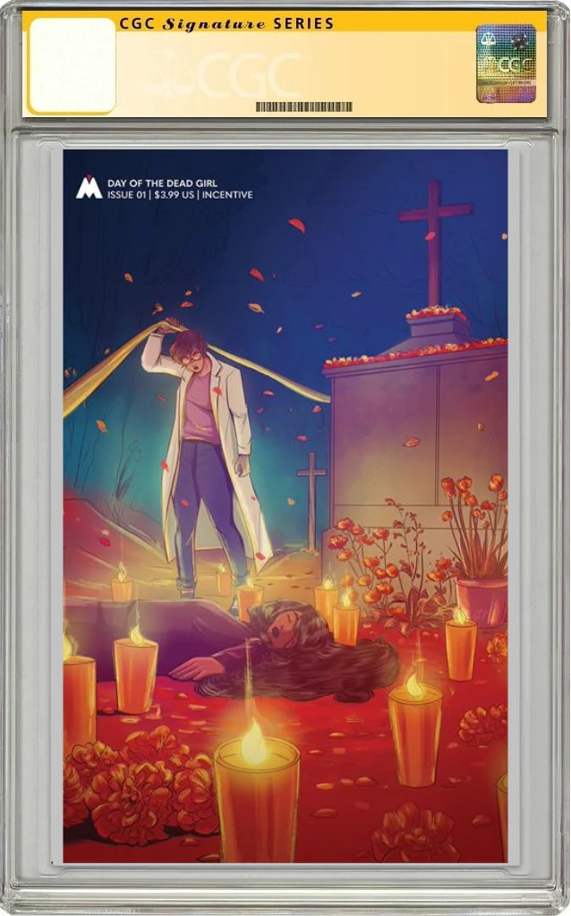 Day Of The Dead Girl #1 B Yasmin Flores Montanez SIGNED AJ Mendez (10/09/2024) Magma - Image 2