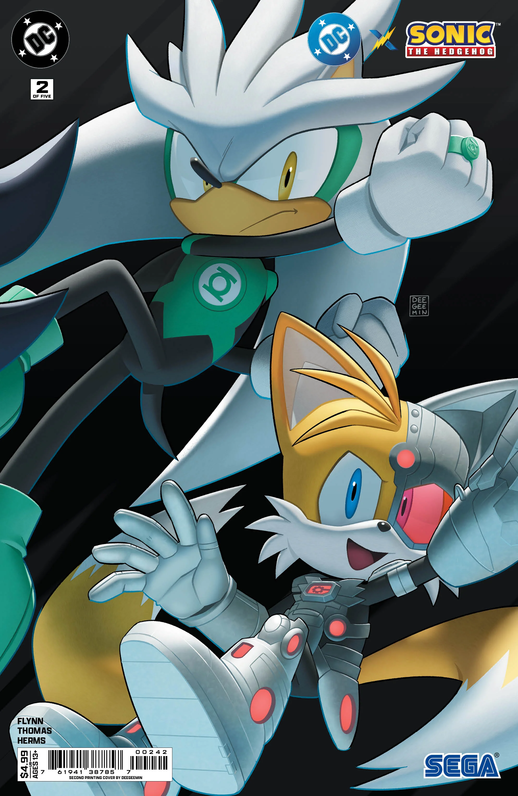 Dc X Sonic The Hedgehog #2 (Of 5) 2nd Print Min Ho Kim Connecting Variant (04/29/2026) DC