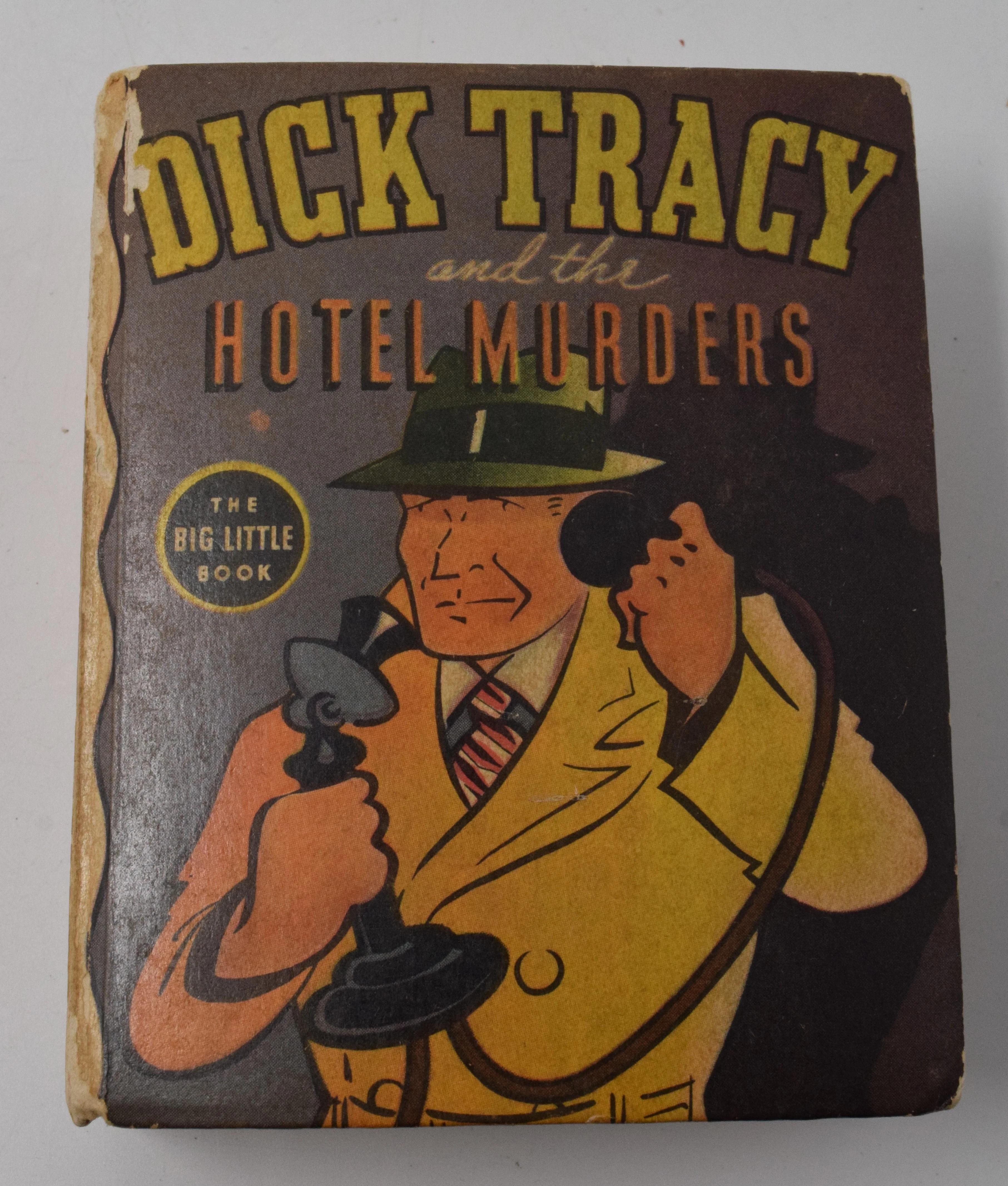 Dick Tracy And The Hotel Murders 1420 Big Little Book Whitman 1937 VG