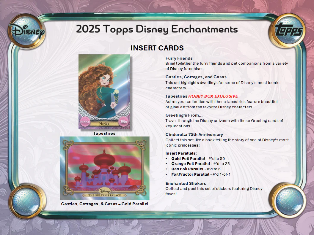 Disney Wonder Trading Cards Topps 2025 Mega Box Frozen (10/22/2025) - Image 4