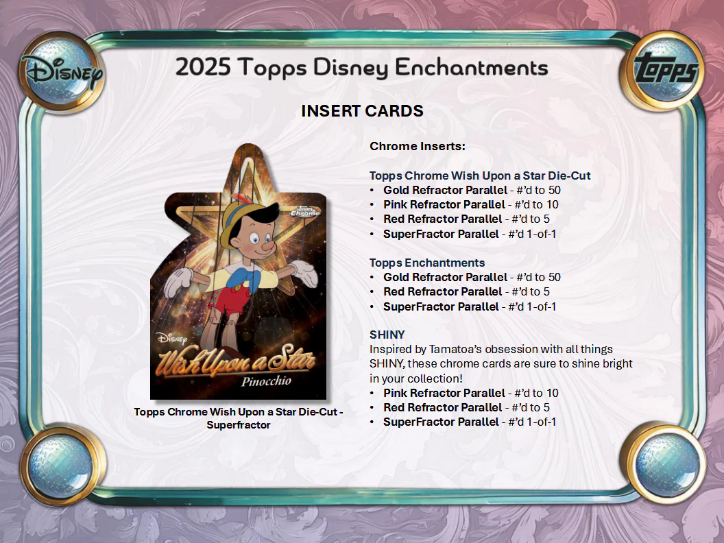 Disney Wonder Trading Cards Topps 2025 Mega Box Frozen (10/22/2025) - Image 5