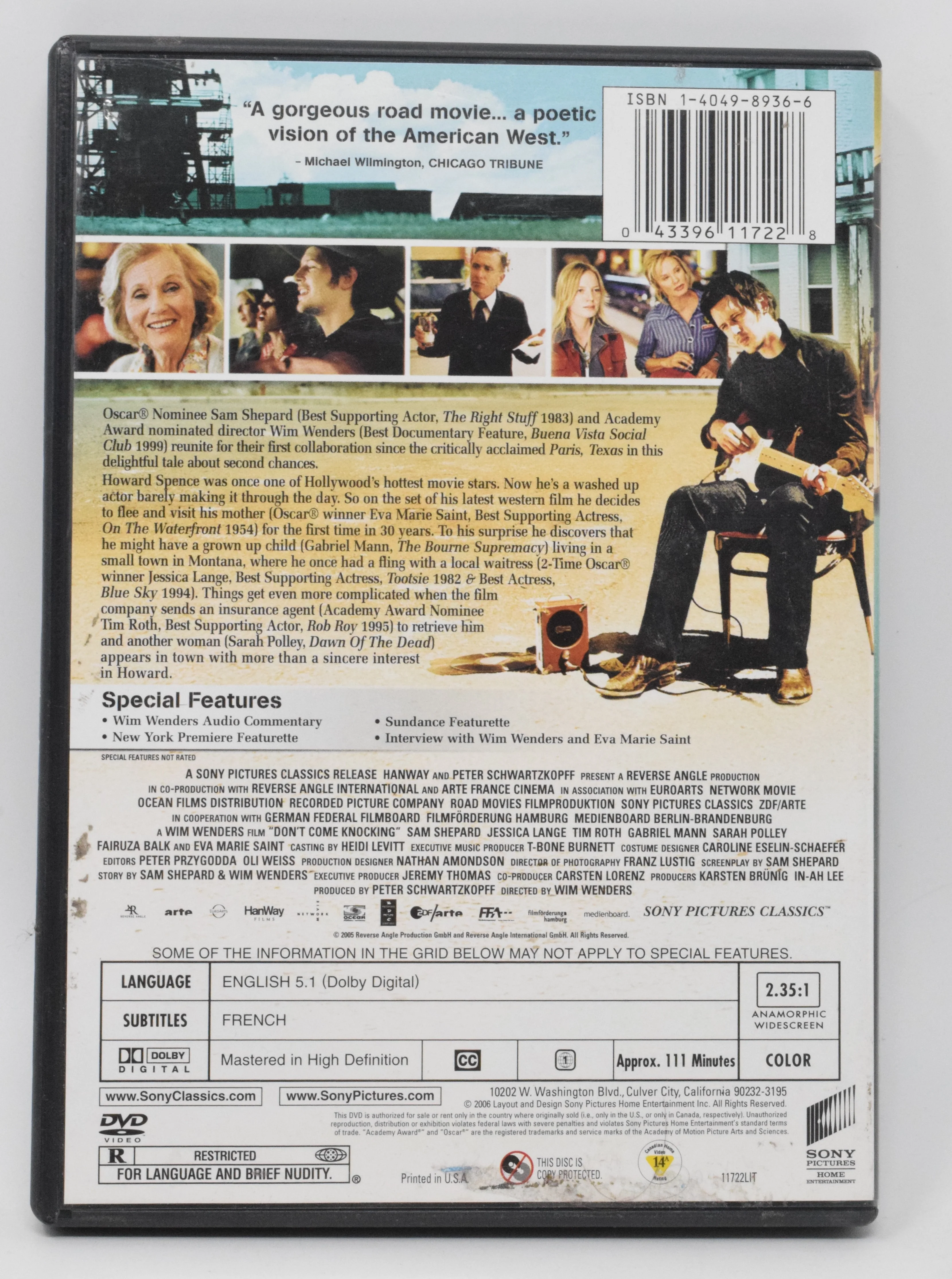 Don't Come Knocking DVD - Image 2