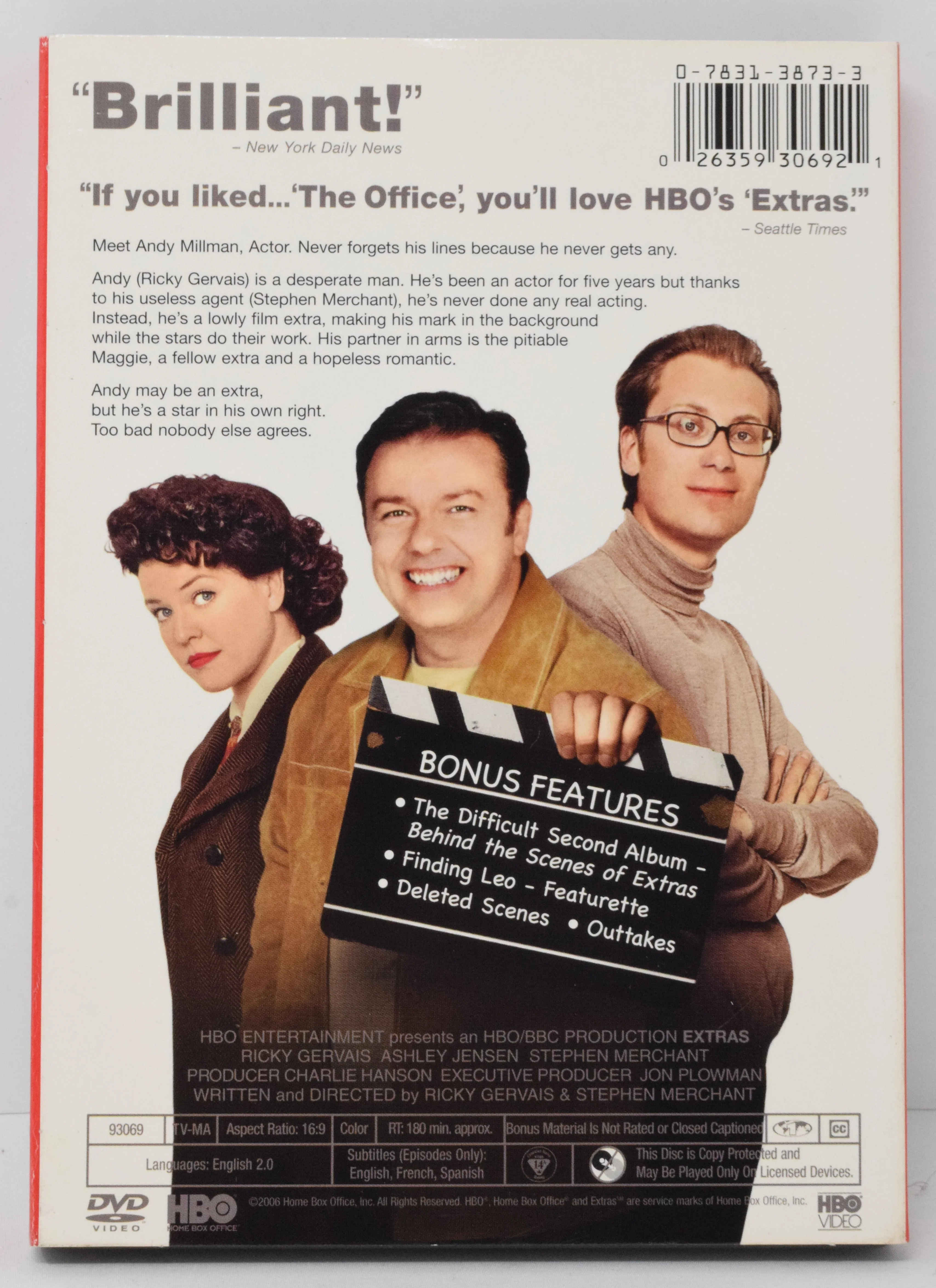 Extras The Story of A Man with Small Parts The Complete First Season - Image 2
