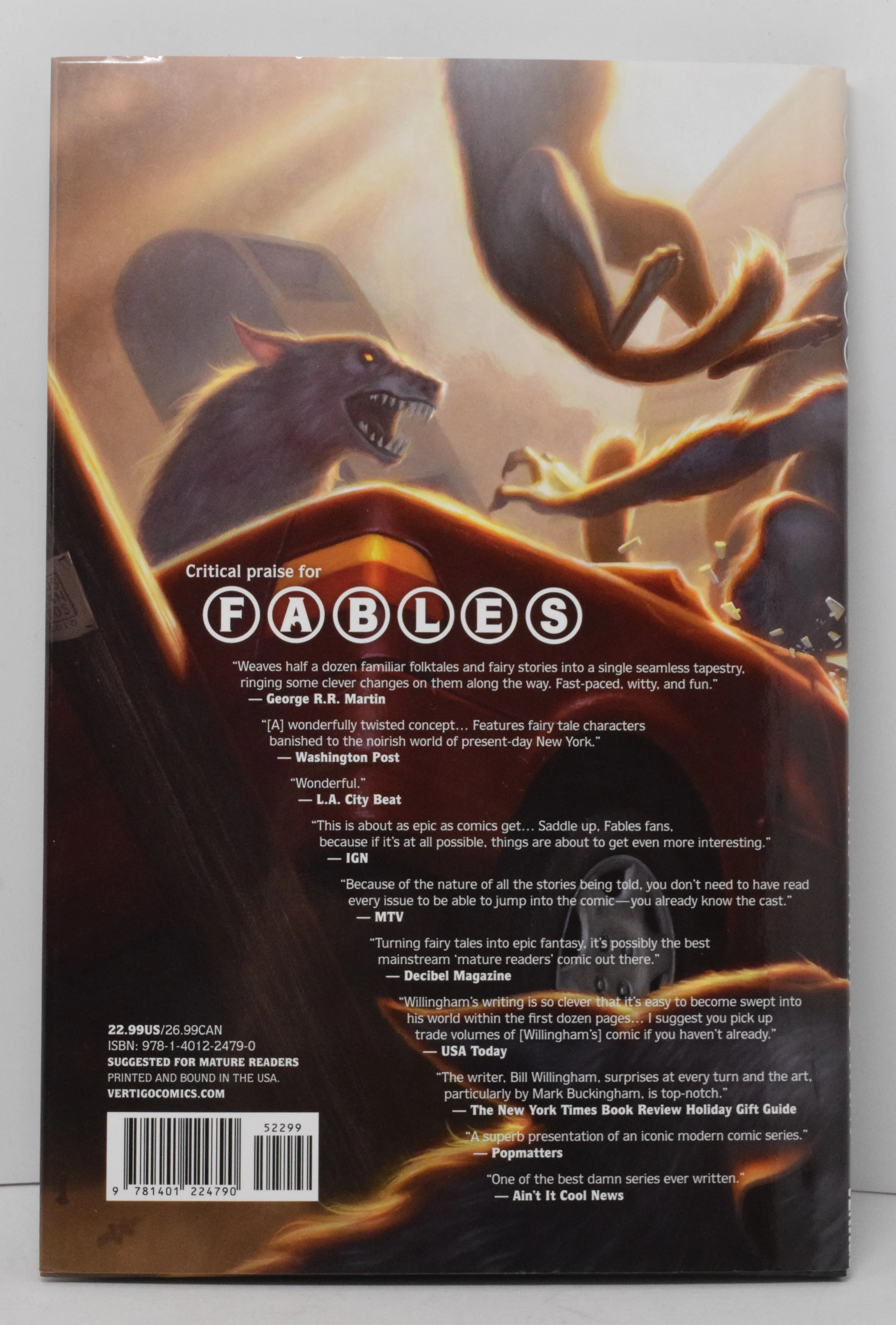 Fables Werewolves Of Heartland HC DC Vertigo 2012 Bill Willingham - Image 2