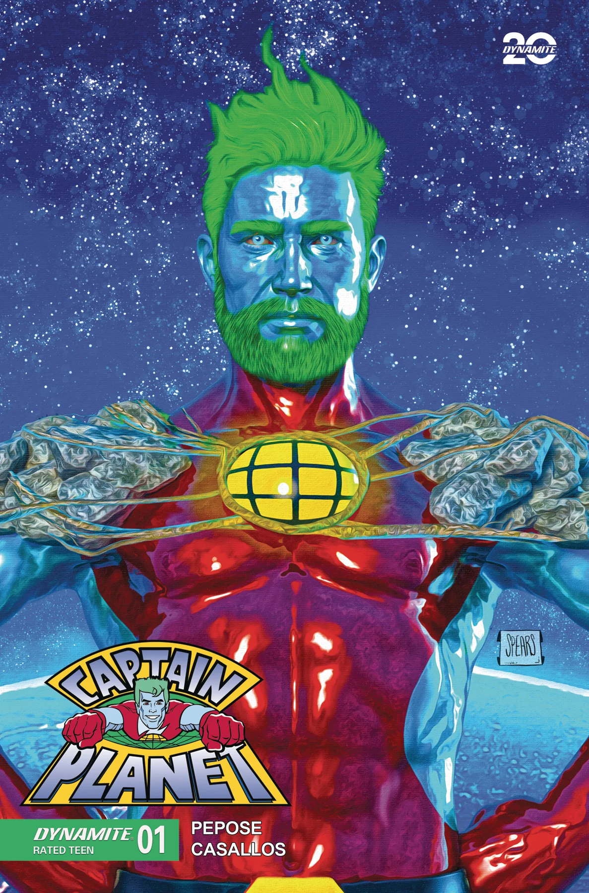 Captain Planet #1 A Mark Spears David Pepose (05/07/2025) Dynamite