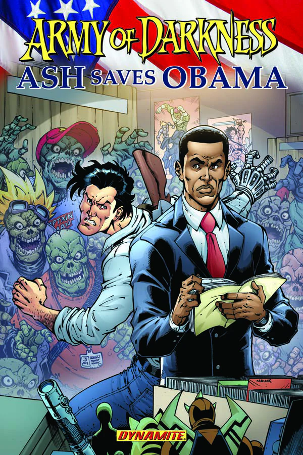 Army Of Darkness Ash Saves Obama Tp (03/19/2025) Dynamite