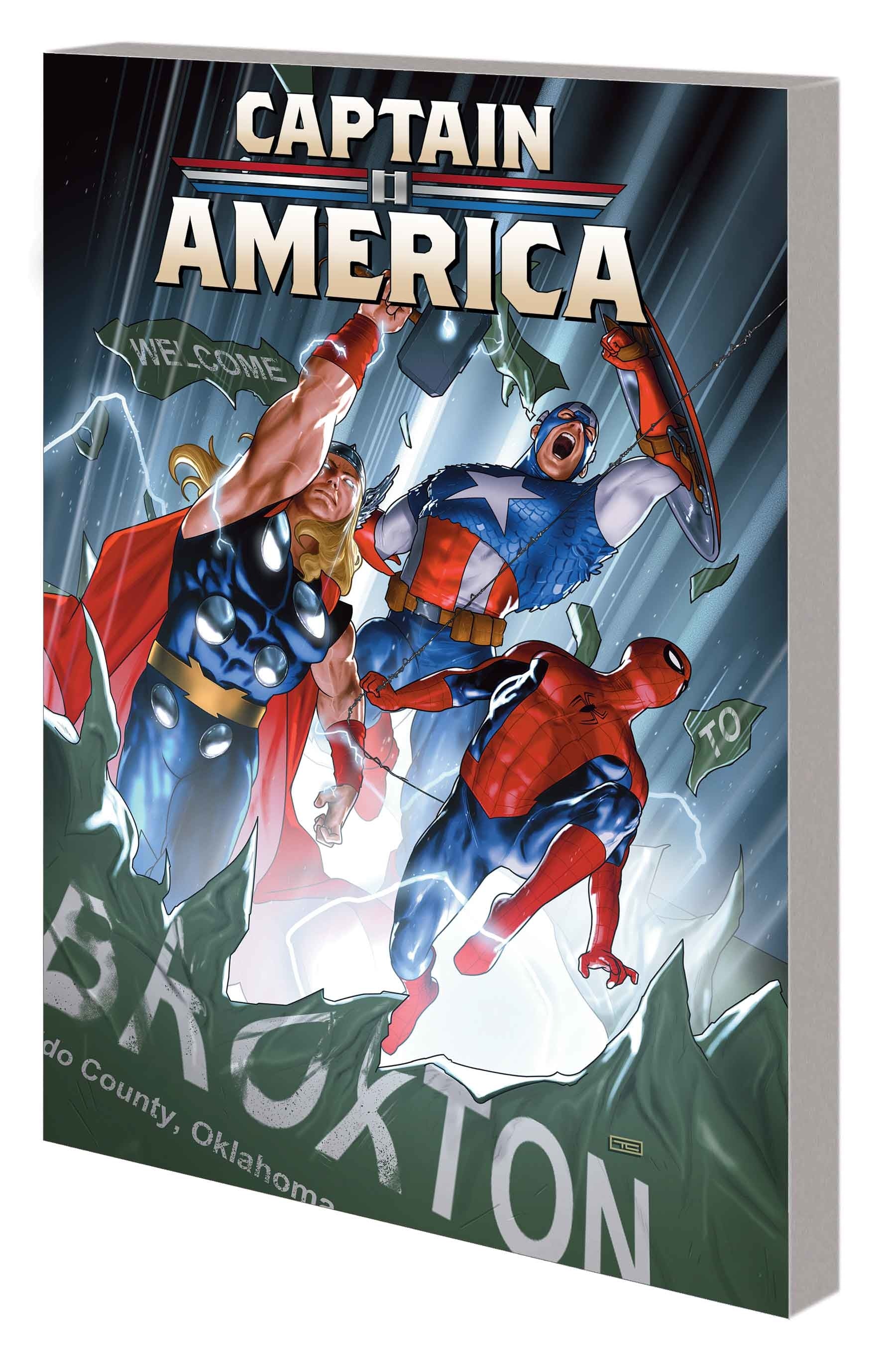 Captain America By Straczynski Tp Vol 03 Broxton Rising (04/09/2025) Marvel