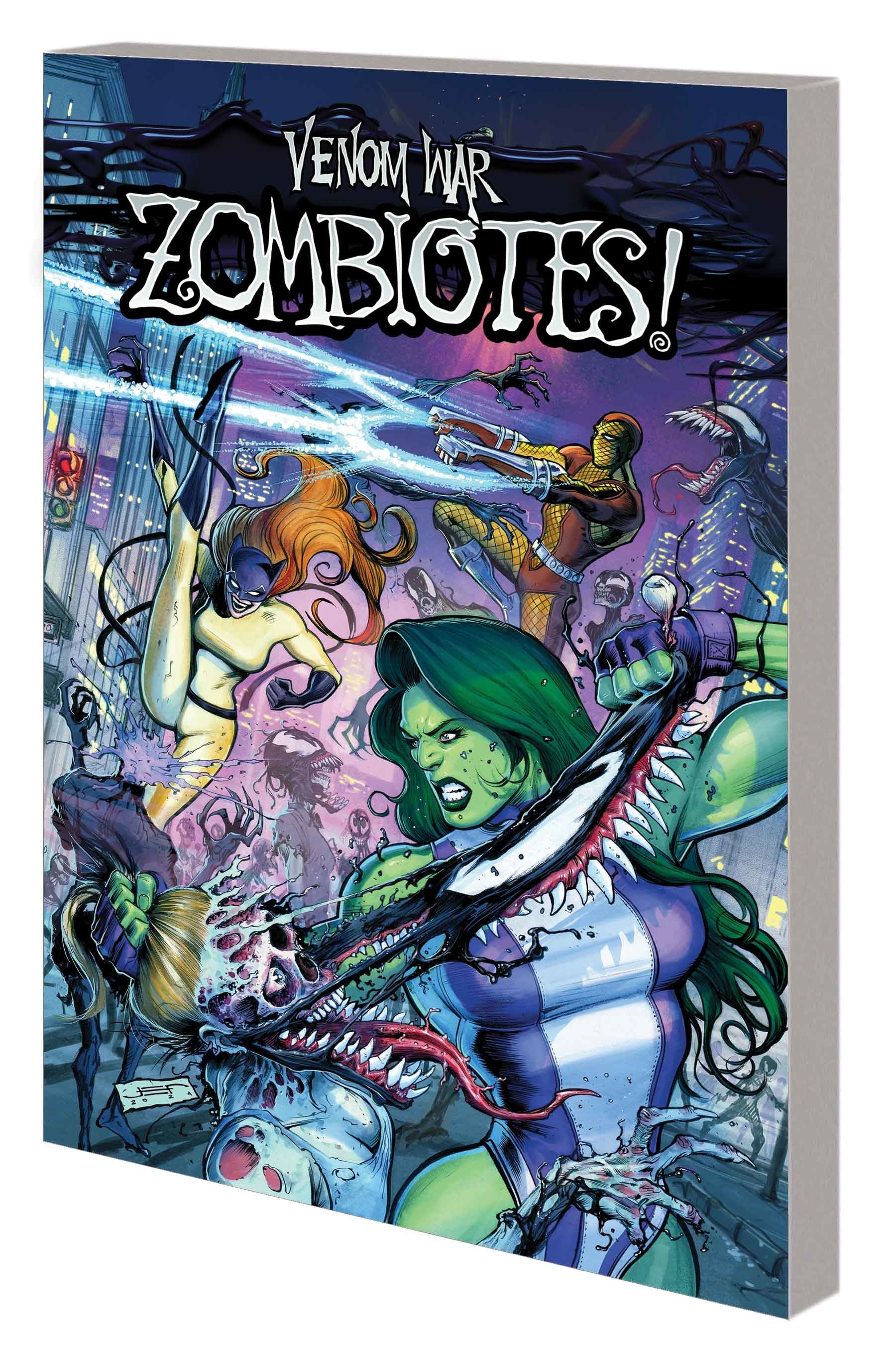 Venom War Zombiotes Venomous Tp (04/30/2025) Marvel