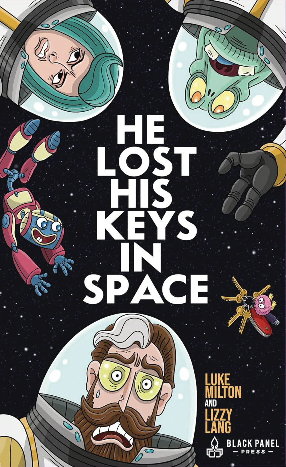 He Lost His Keys In Space Gn (06/11/2025) Black Panel Press