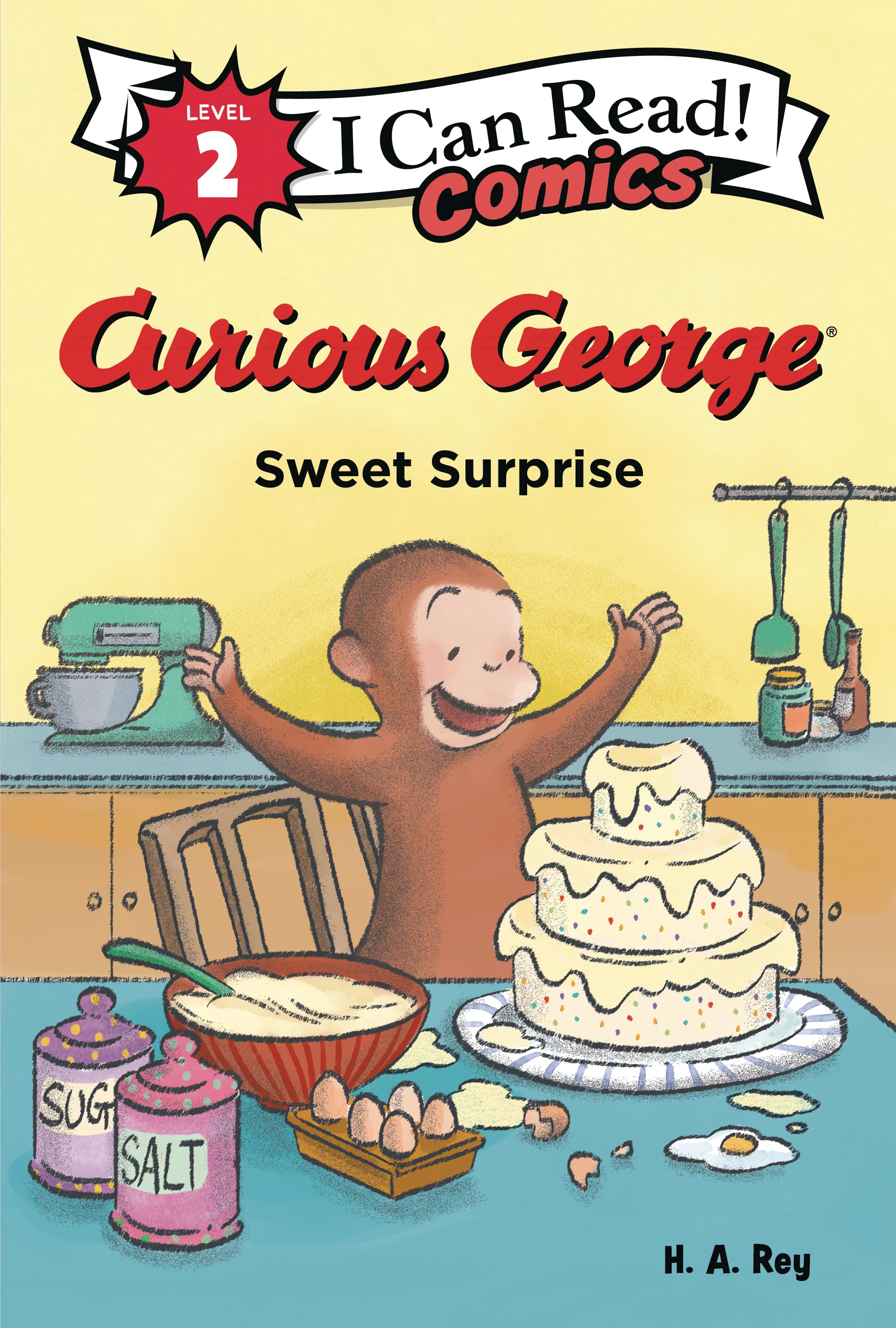 I Can Read Comics Level 2 Gn Curious George Sweet Surprise (04/02/2025) Clarion Books
