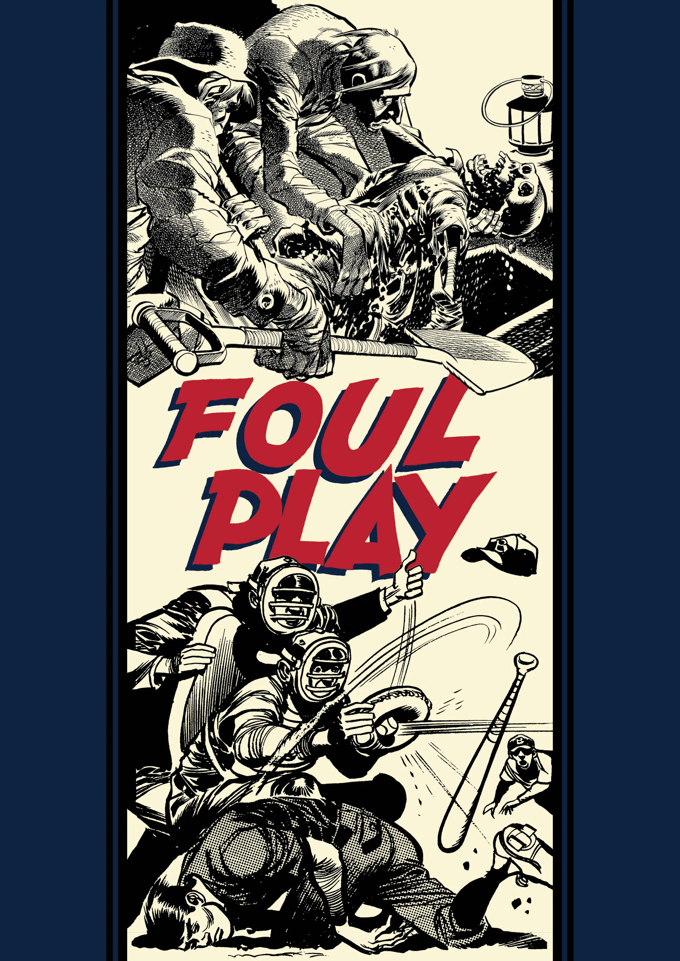 Ec Jack Davis Foul Play & Other Stories Hc (03/12/2025) Fantagraphics Books