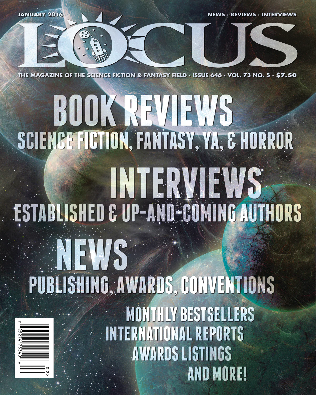 Locus Magazine #771 Vol 94 No 4 (04/02/2025) Locus Magazine