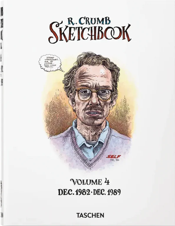 Robert Crumb Sketchbook Hc Vol 04 (Of 6) 1982-1989 New Ptg (04/09/2025) Taschen America L.L.C.