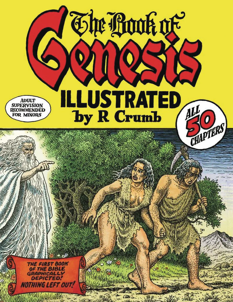Book Of Genesis Illus By Robert Crumb Hc New Ptg (04/30/2025) Ww Norton