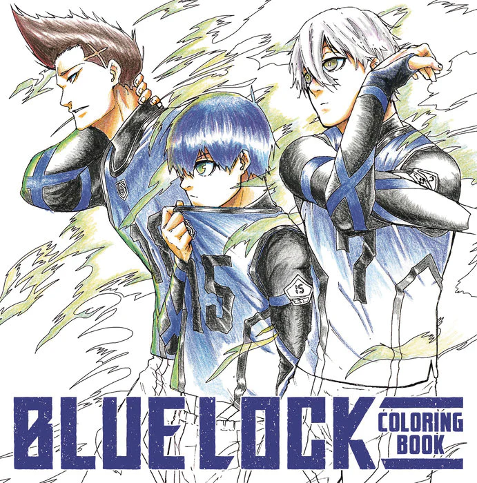Blue Lock Coloring Book Sc (04/23/2025) Square Enix Books