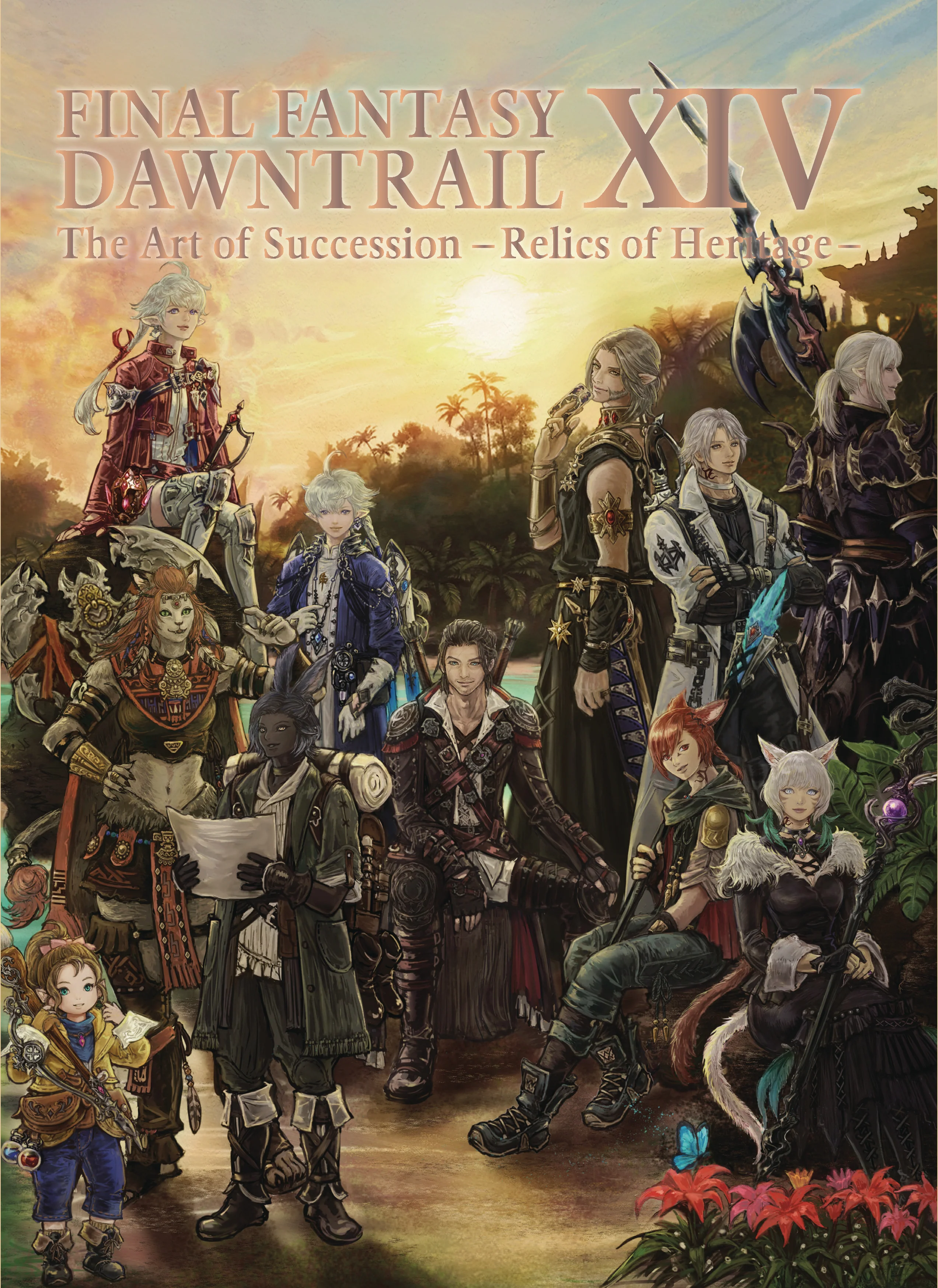 Final Fantasy Xiv Dawntrail Art Of Succession Sc (04/30/2025) Square Enix Books