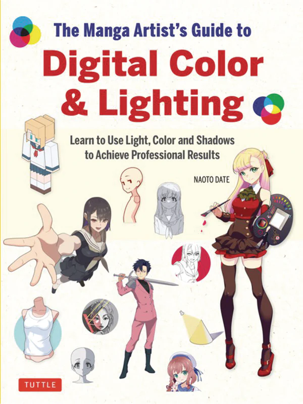 Manga Artists Guide To Digital Color & Lighting Sc (04/23/2025) Tuttle Publishing