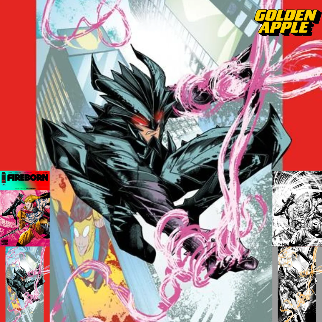 Fireborn #3 A1 Cover Set Of 4 1:15 1:25 (06/24/2026) Image